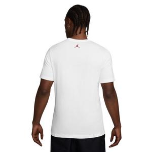 Jordan Men's MVP Moto Jumpman Tee - White/Red