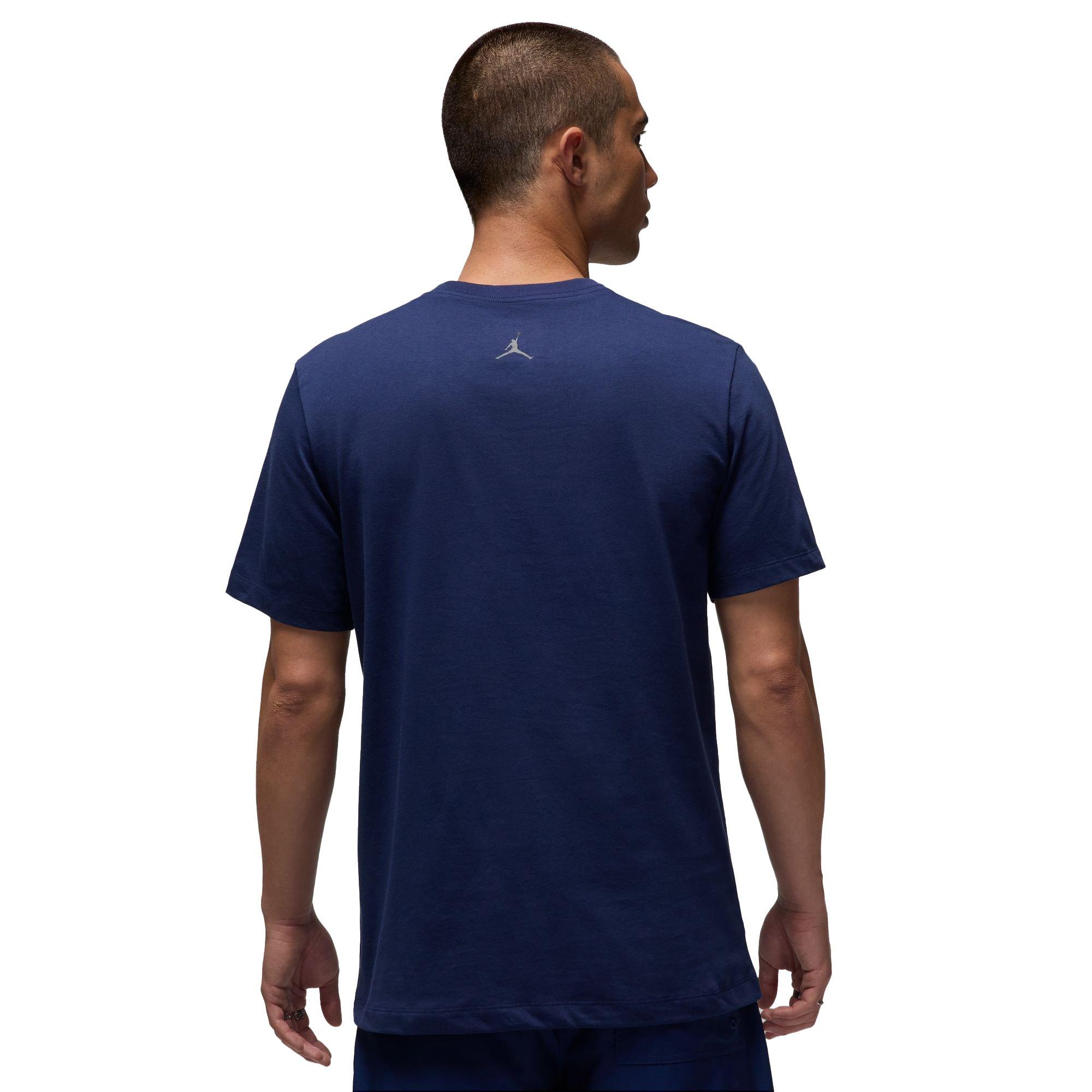 Jordan Men's Brand Tee - NAVY Thumbnail View 2