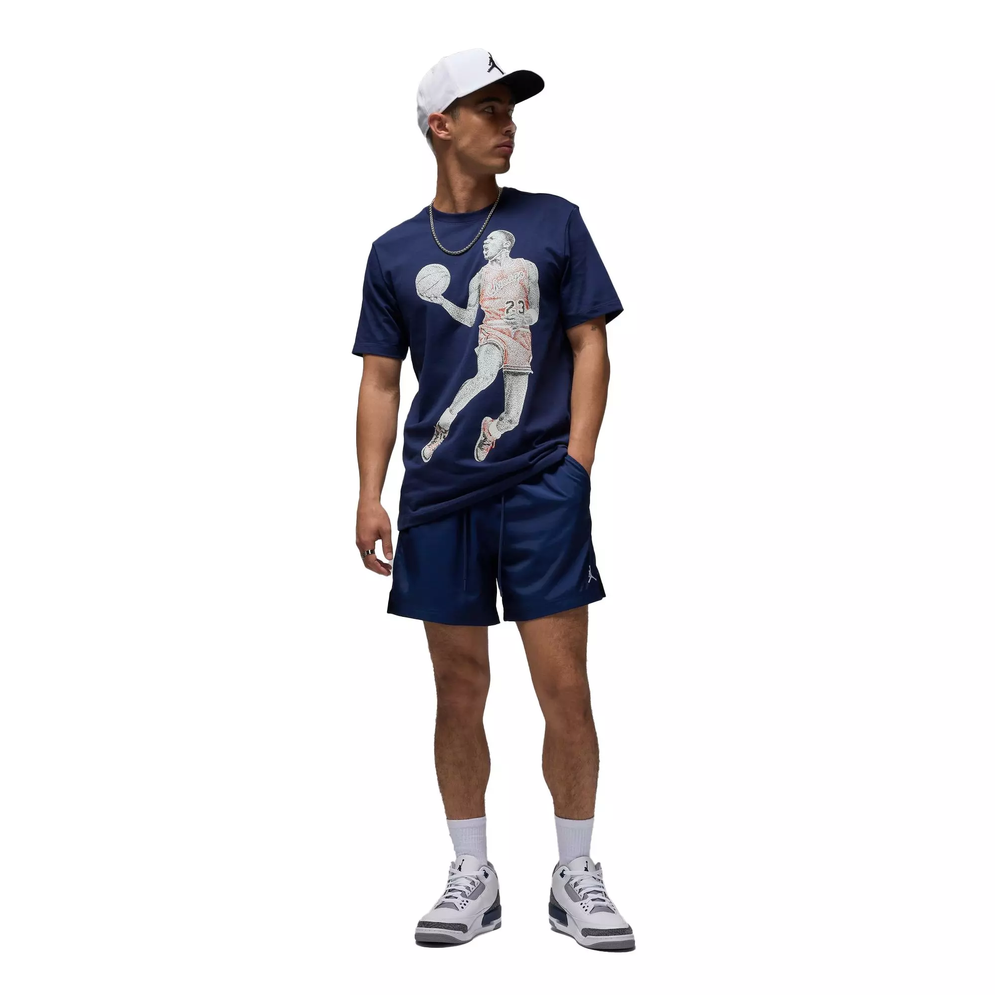 Jordan Men's Brand Tee - Navy - NAVY