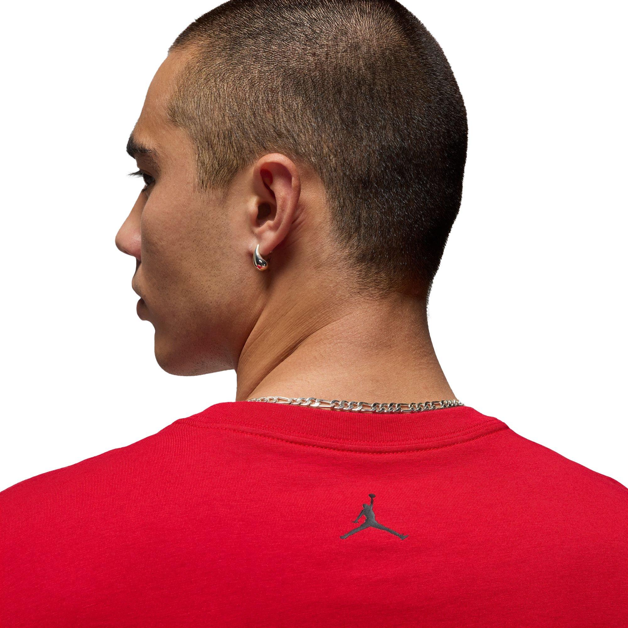 Jordan Men's Brand Tee - Red - RED Thumbnail View 5