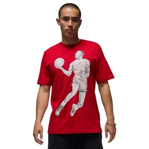 Jordan Men's Brand Tee-Red