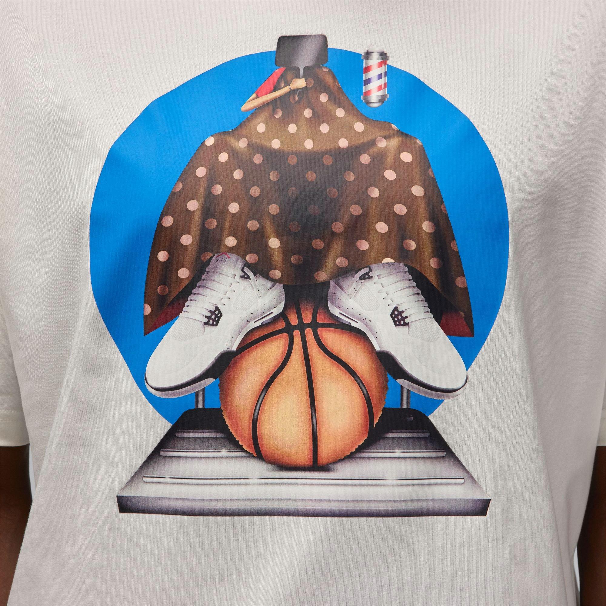 Jordan Men's Artist Series by Darien Birks Tee - SAIL Thumbnail View 3