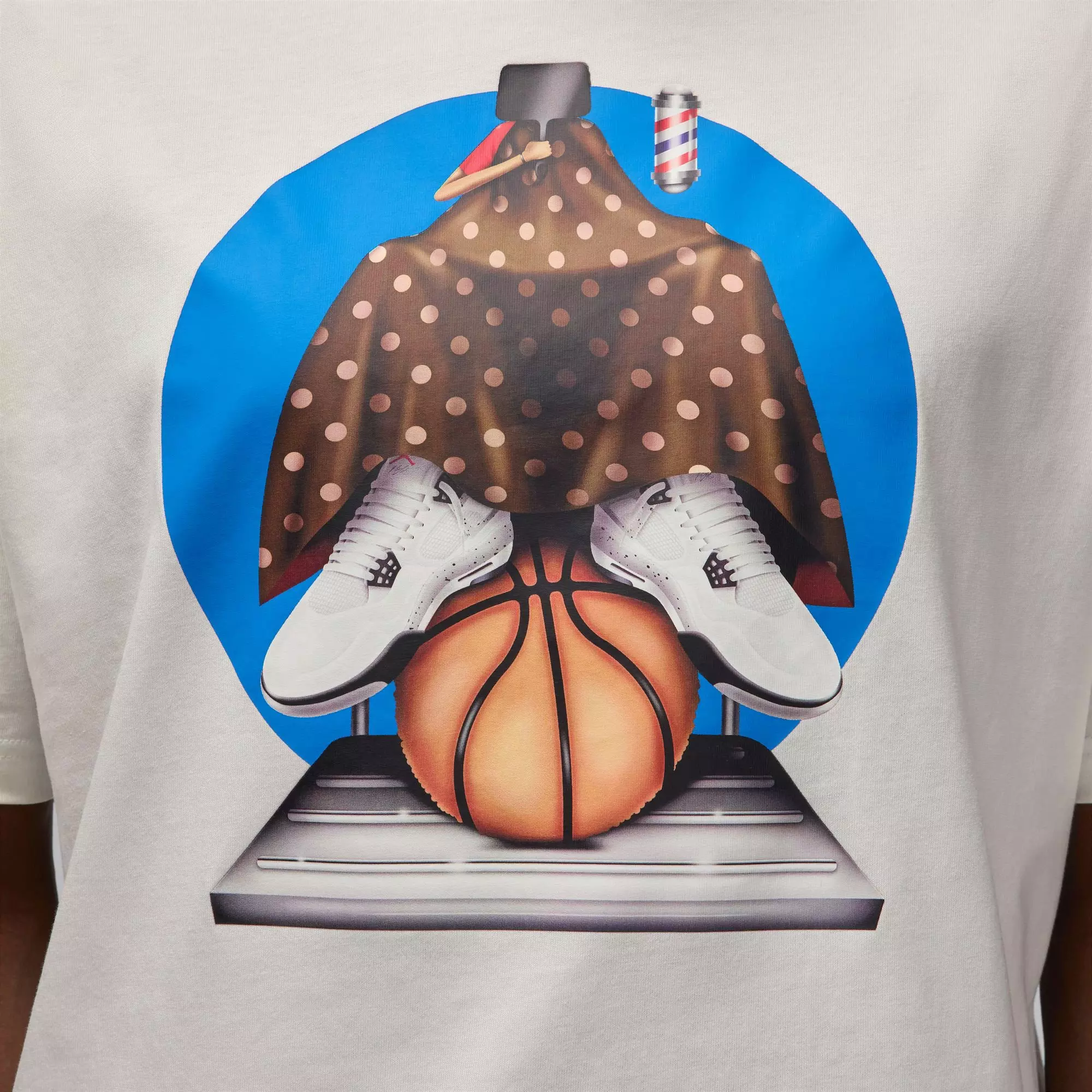 Jordan Men's Artist Series by Darien Birks Tee - SAIL