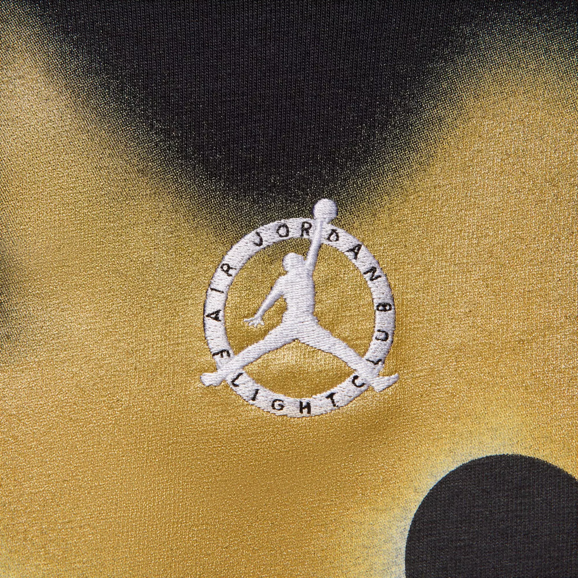 Jordan Men's "Black and Gold" Gel Core Tee - BLACK/GOLD