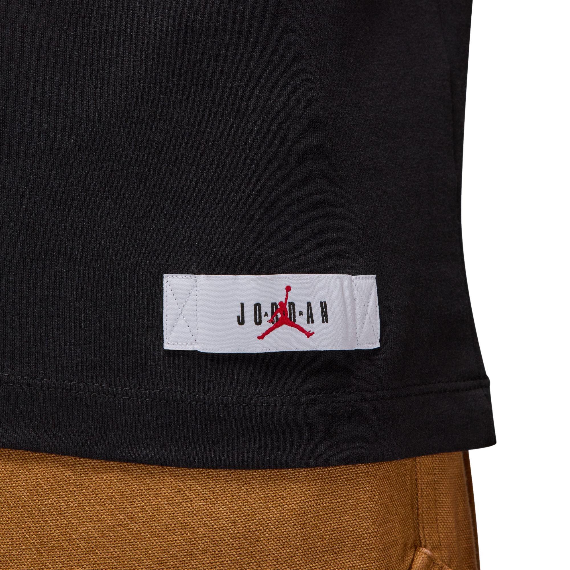 Jordan Men's "Black and Gold" Gel Core Tee - BLACK/GOLD Thumbnail View 6