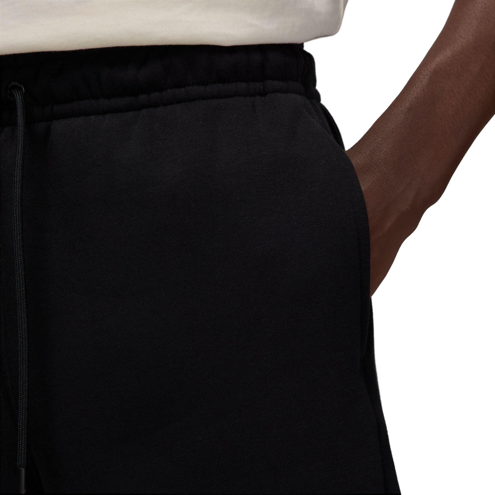 Jordan Men's Brooklyn Fleece Shorts - Black - BLACK Thumbnail View 4