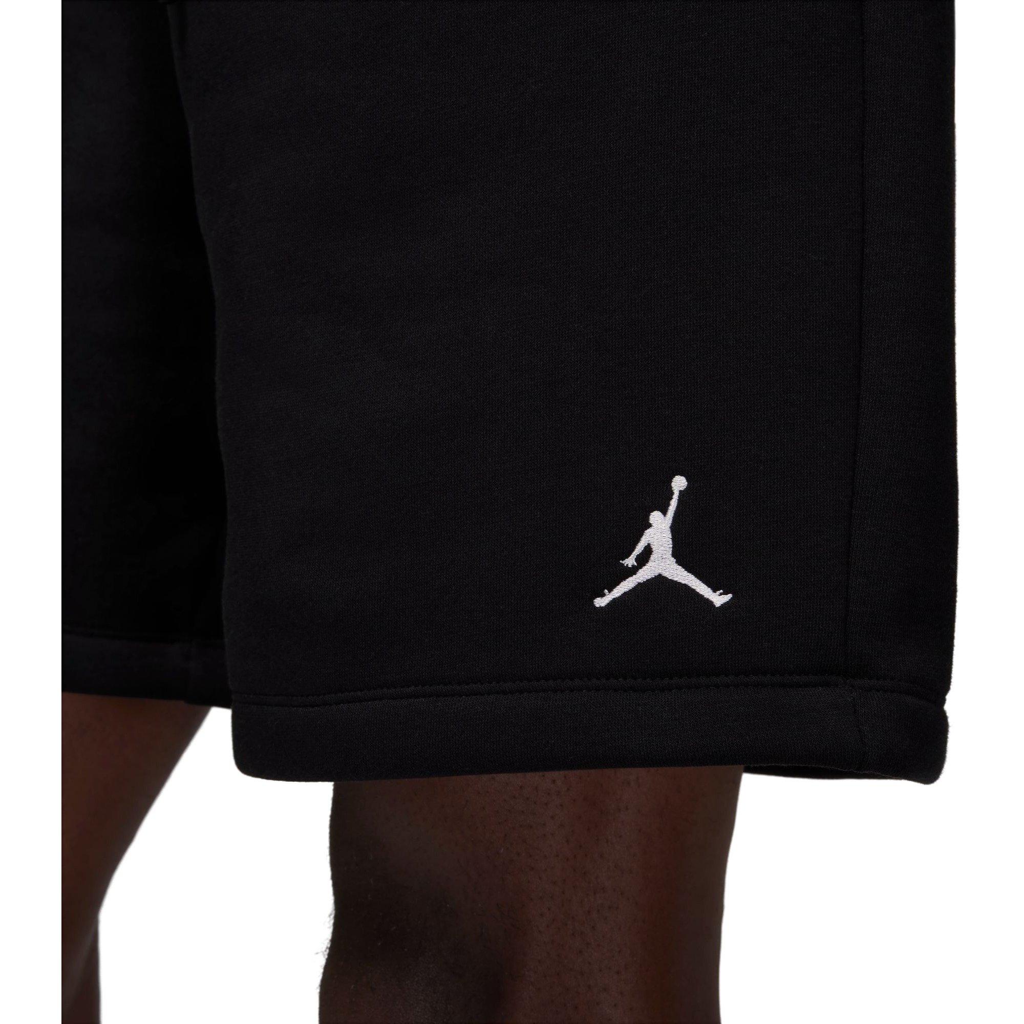 Jordan Men's Brooklyn Fleece Shorts - Black - BLACK Thumbnail View 5