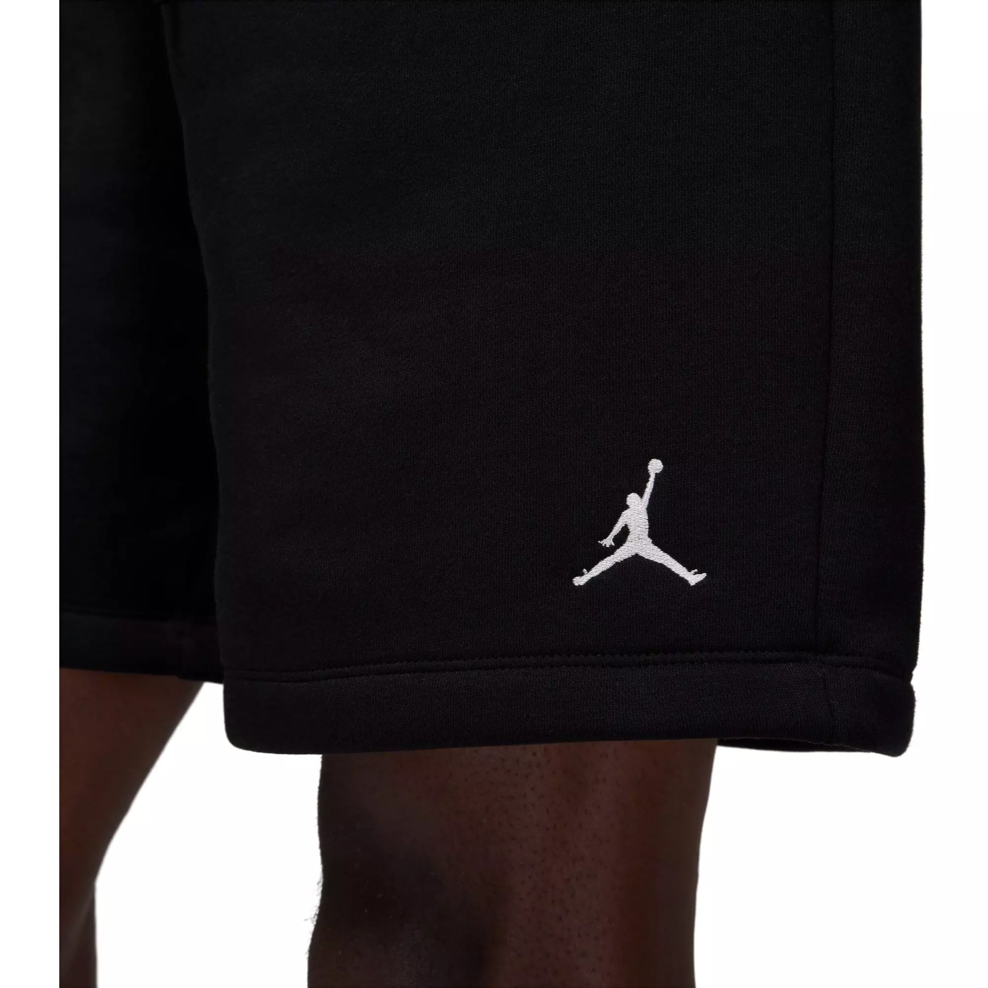 Jordan Men's Brooklyn Fleece Shorts - BLACK