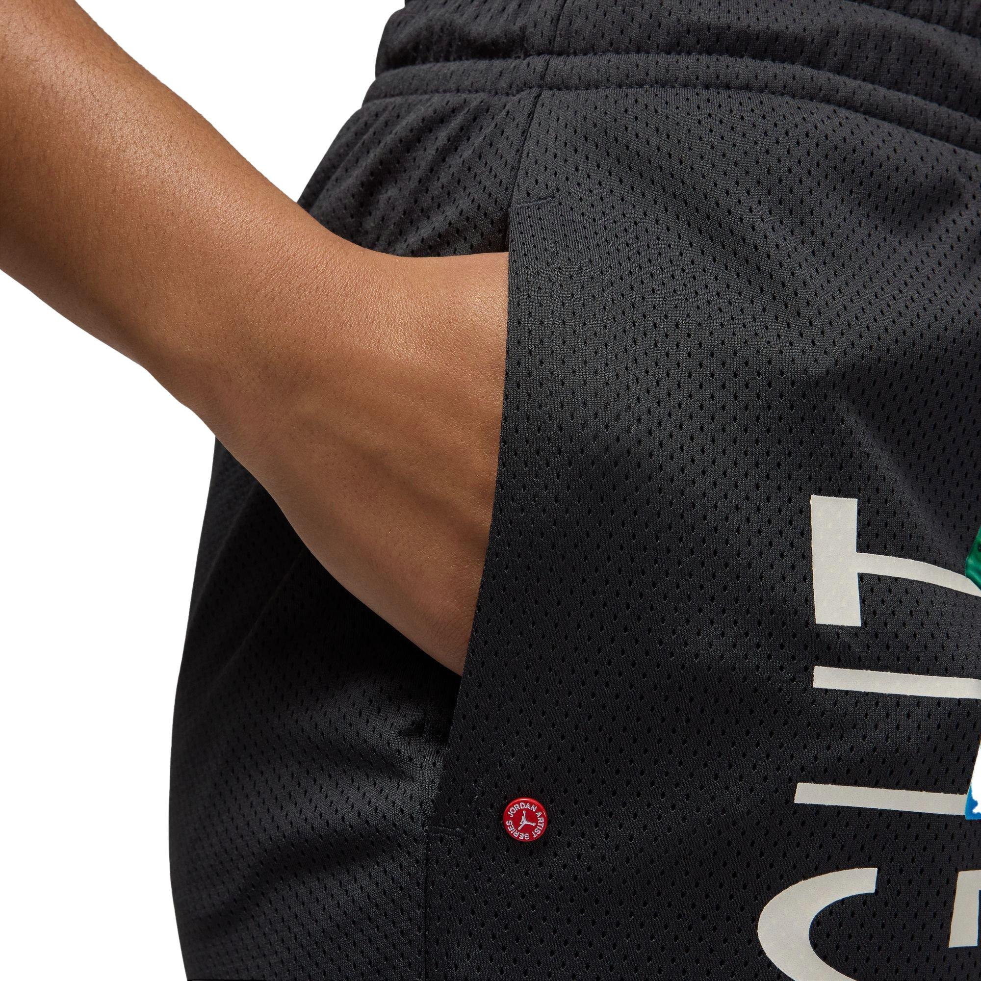 Jordan Men's Artist Series by Darien Burks Shorts - GREY Thumbnail View 5