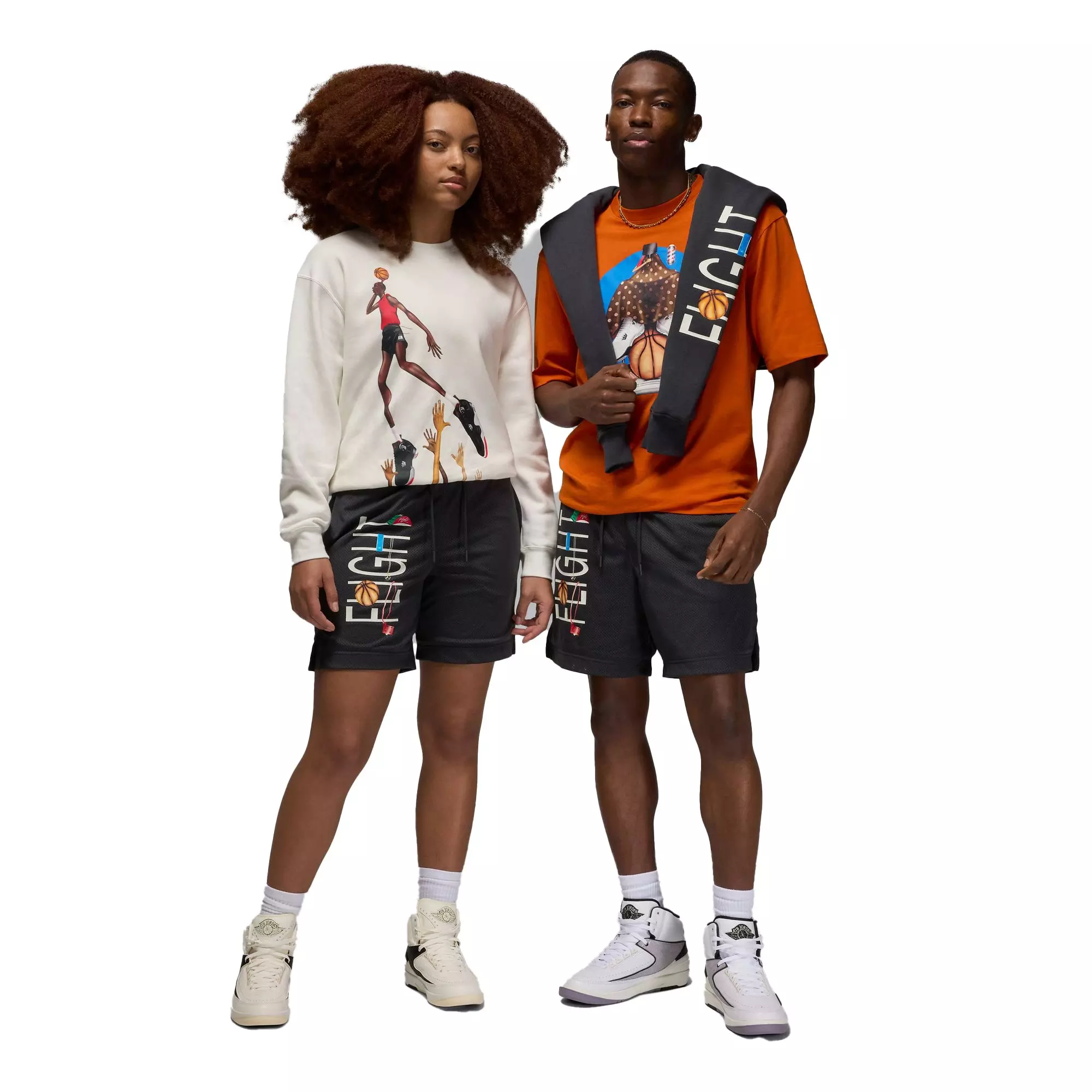 Jordan Men's Artist Series by Darien Burks Shorts - GREY