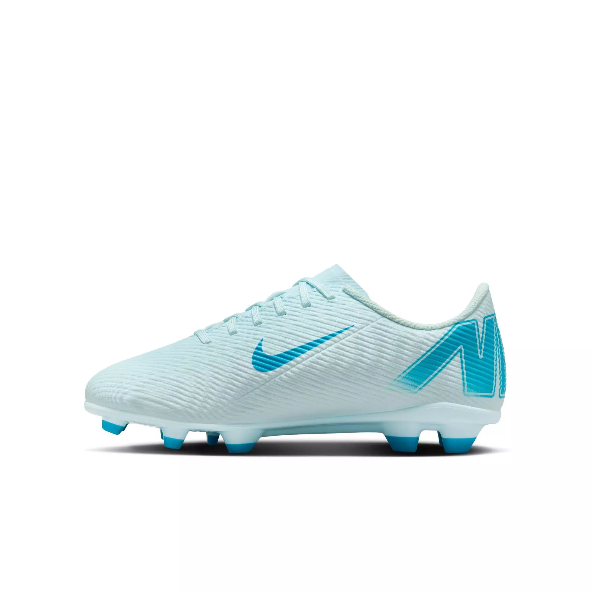 Nike Jr. Mercurial Vapor 16 Club "Glacier Blue" Grade School Kids' Soccer Cleat - GLACIER BLUE/BLUE ORBIT