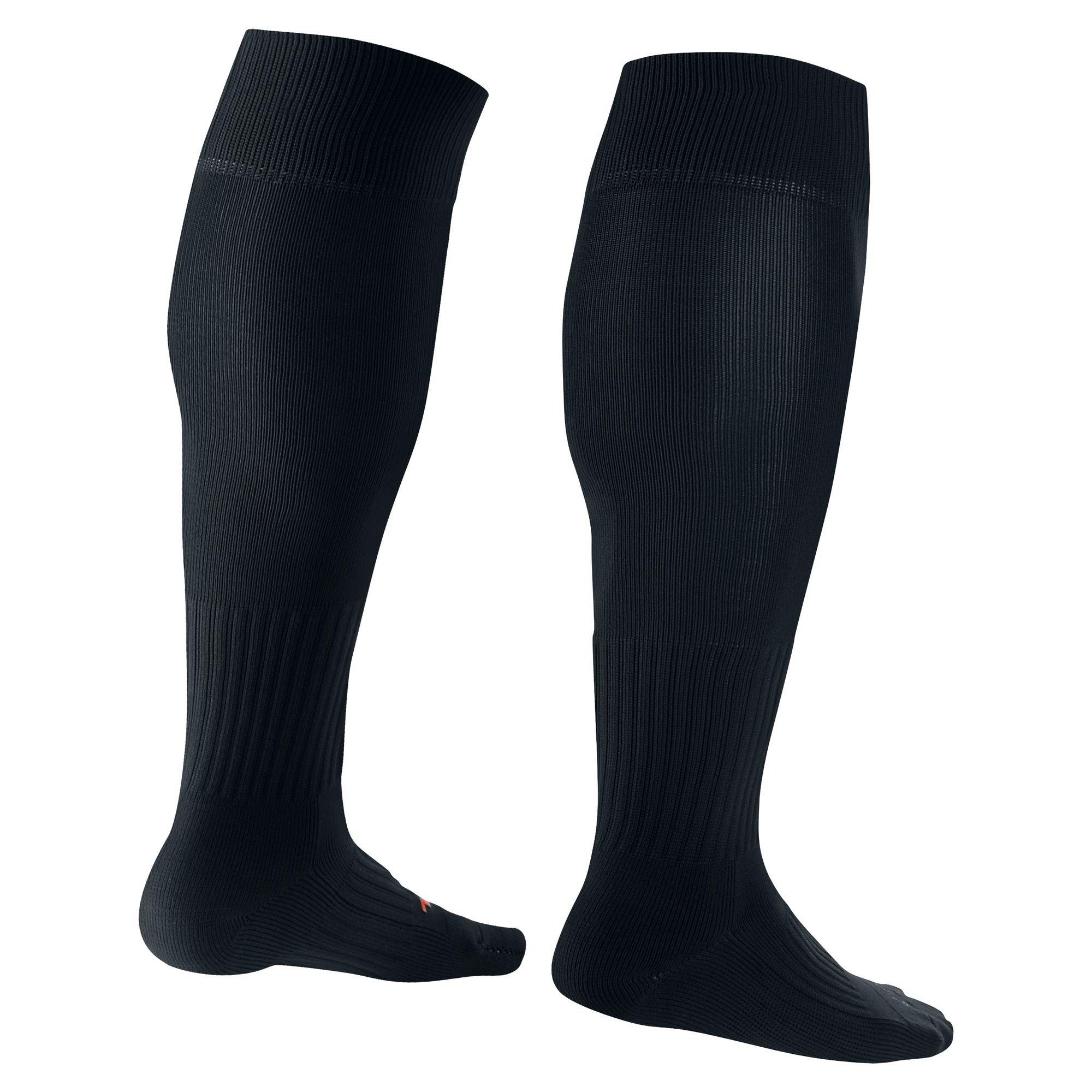 Nike Classic 2 Cushioned Over-the-Calf Black Soccer Socks