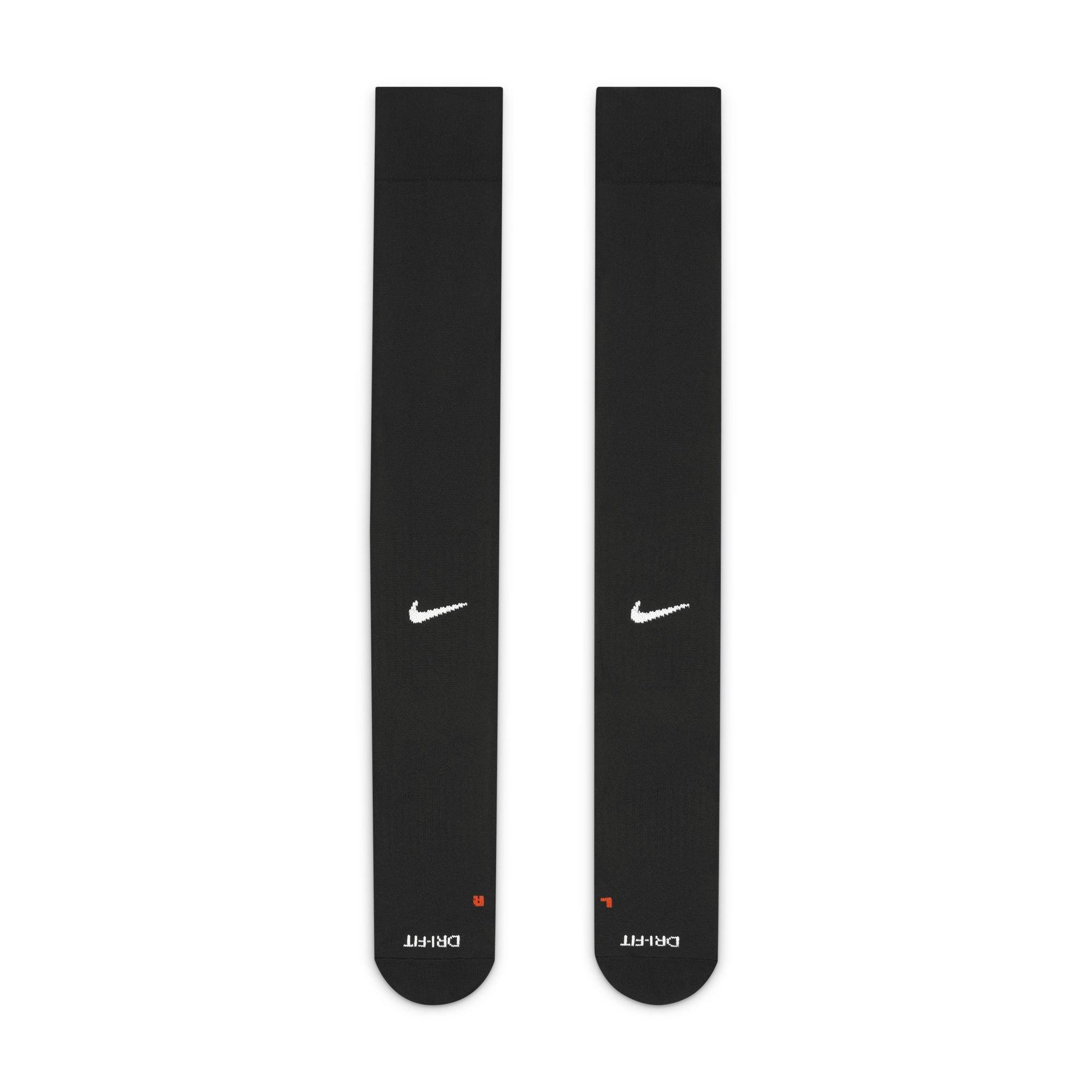Nike Classic 2 Cushioned Over-the-Calf Black Soccer Socks