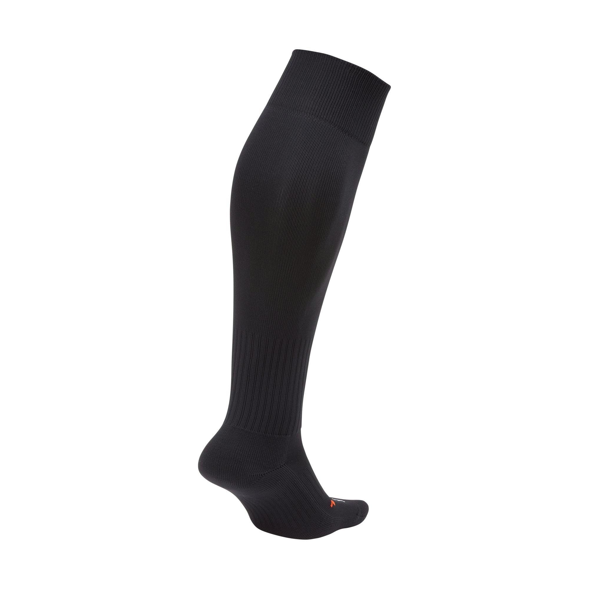 Nike Classic 2 Cushioned Over-the-Calf Black Soccer Socks