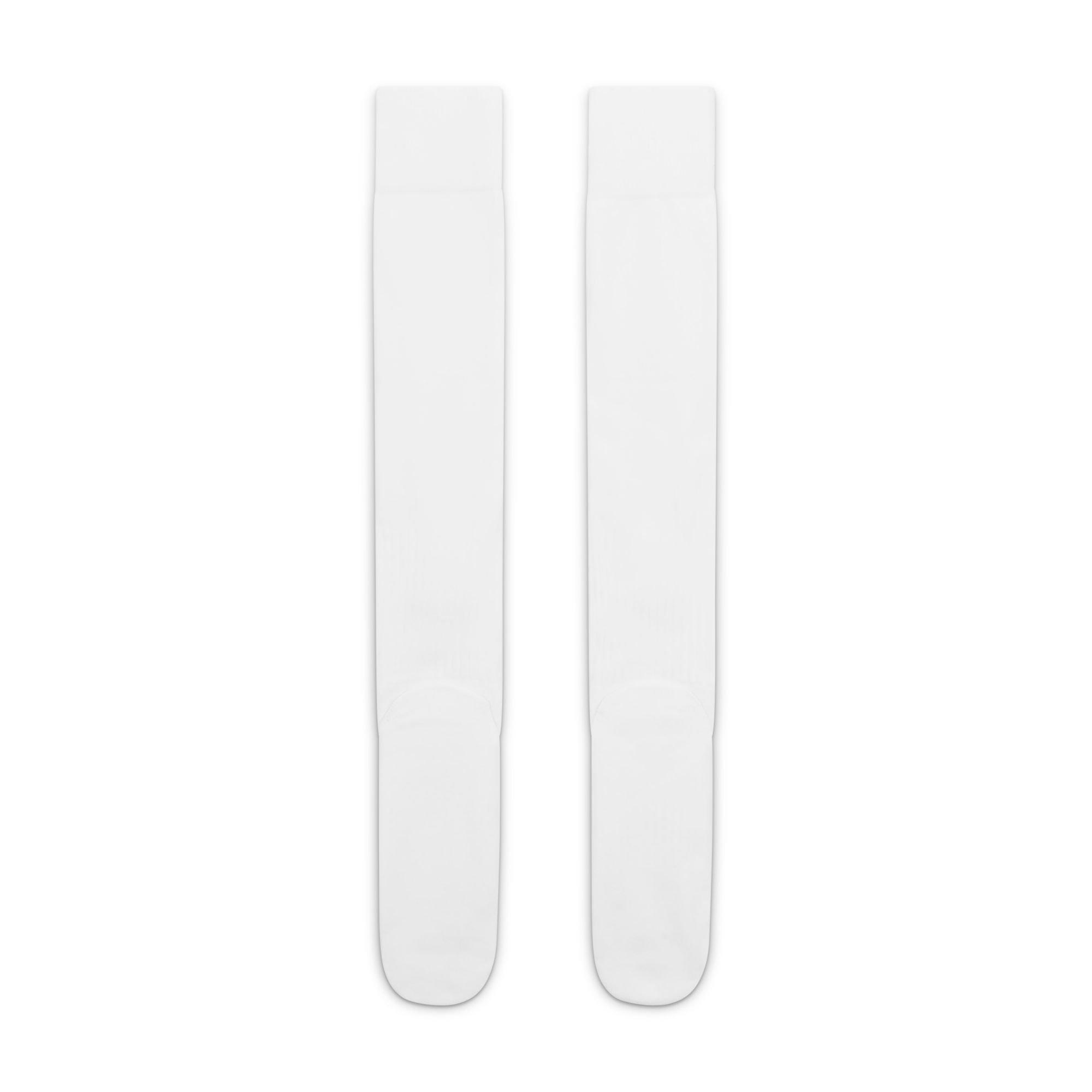Nike Classic 2 Cushioned Over-the-Calf White Soccer Socks