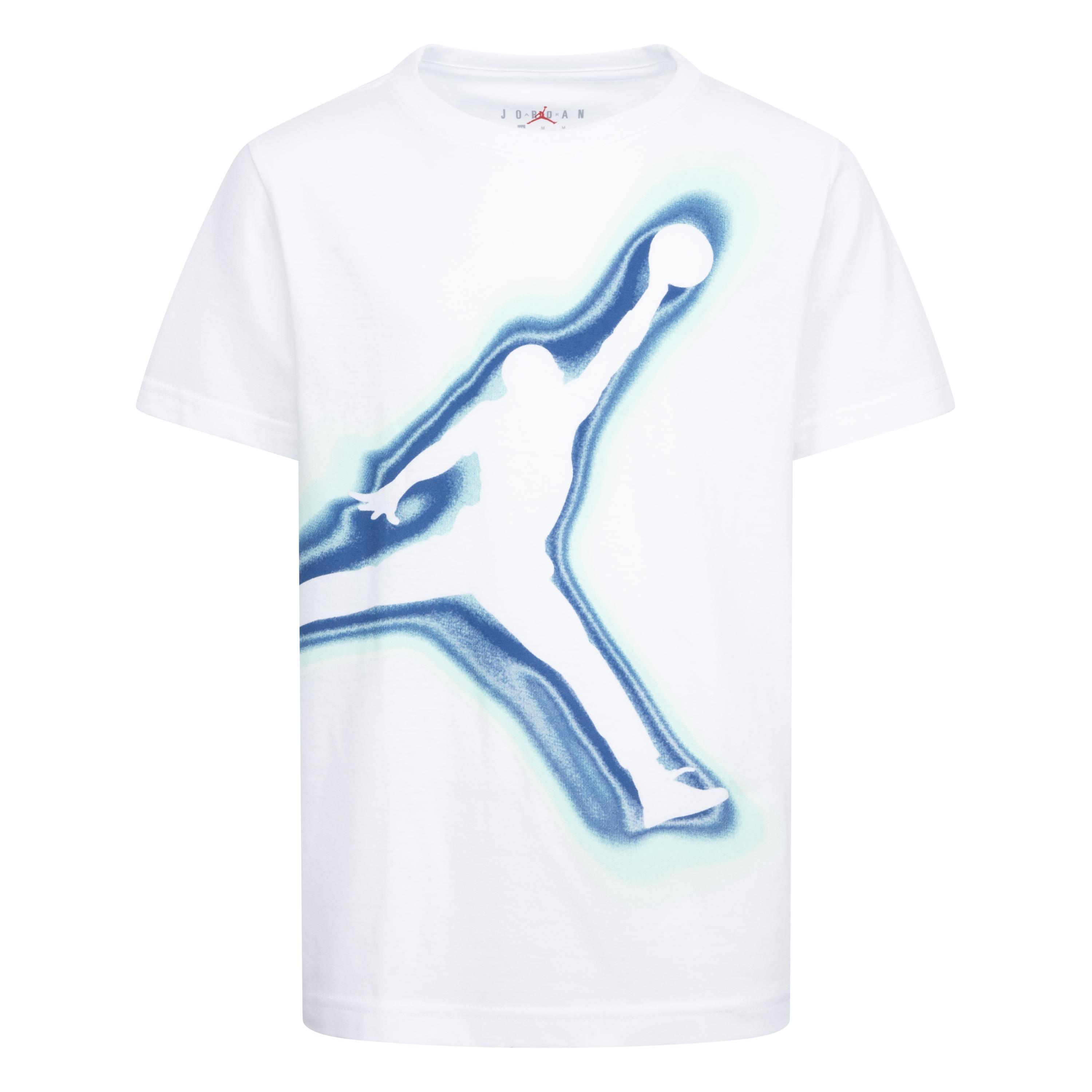 Jordan Big Boys' Heatmap Tee - White - WHITE