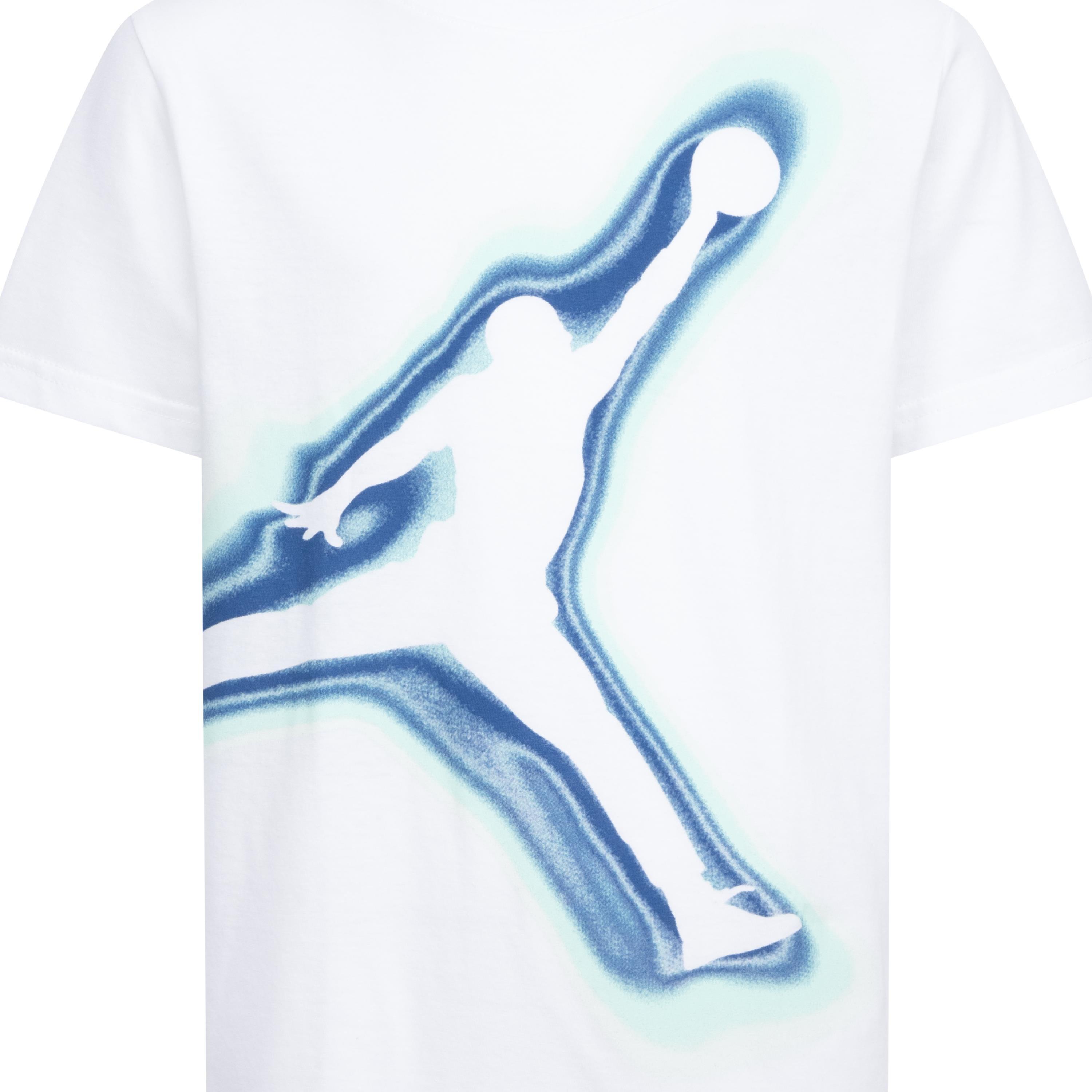 Jordan Heatmap Big Boys' White Tee