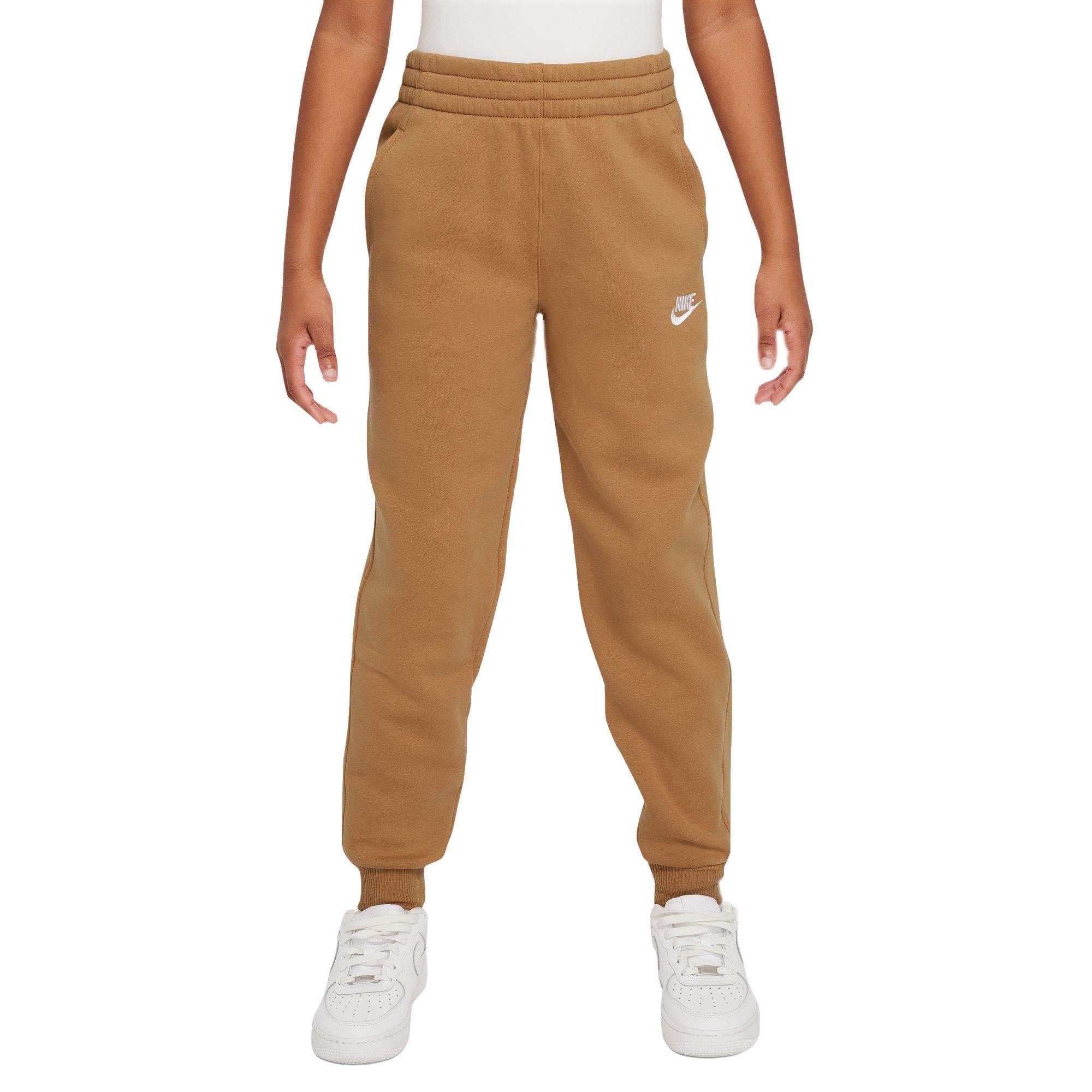 Nike Club Fleece HBR Big Boys' Flax Joggers