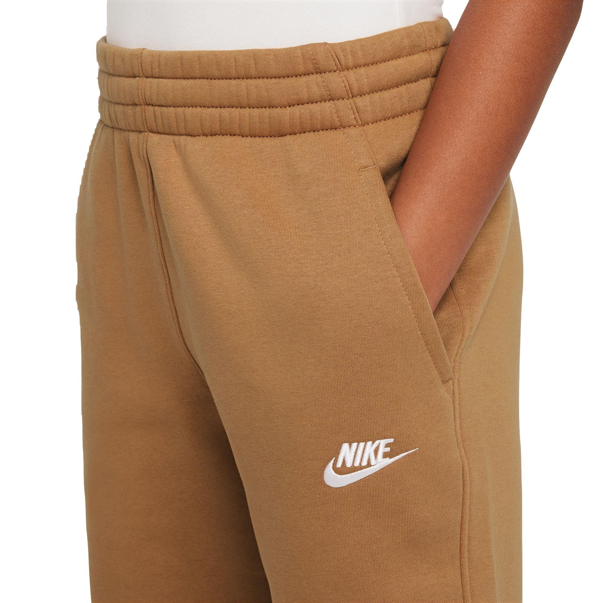 Nike Club Fleece HBR Big Boys' Flax Joggers