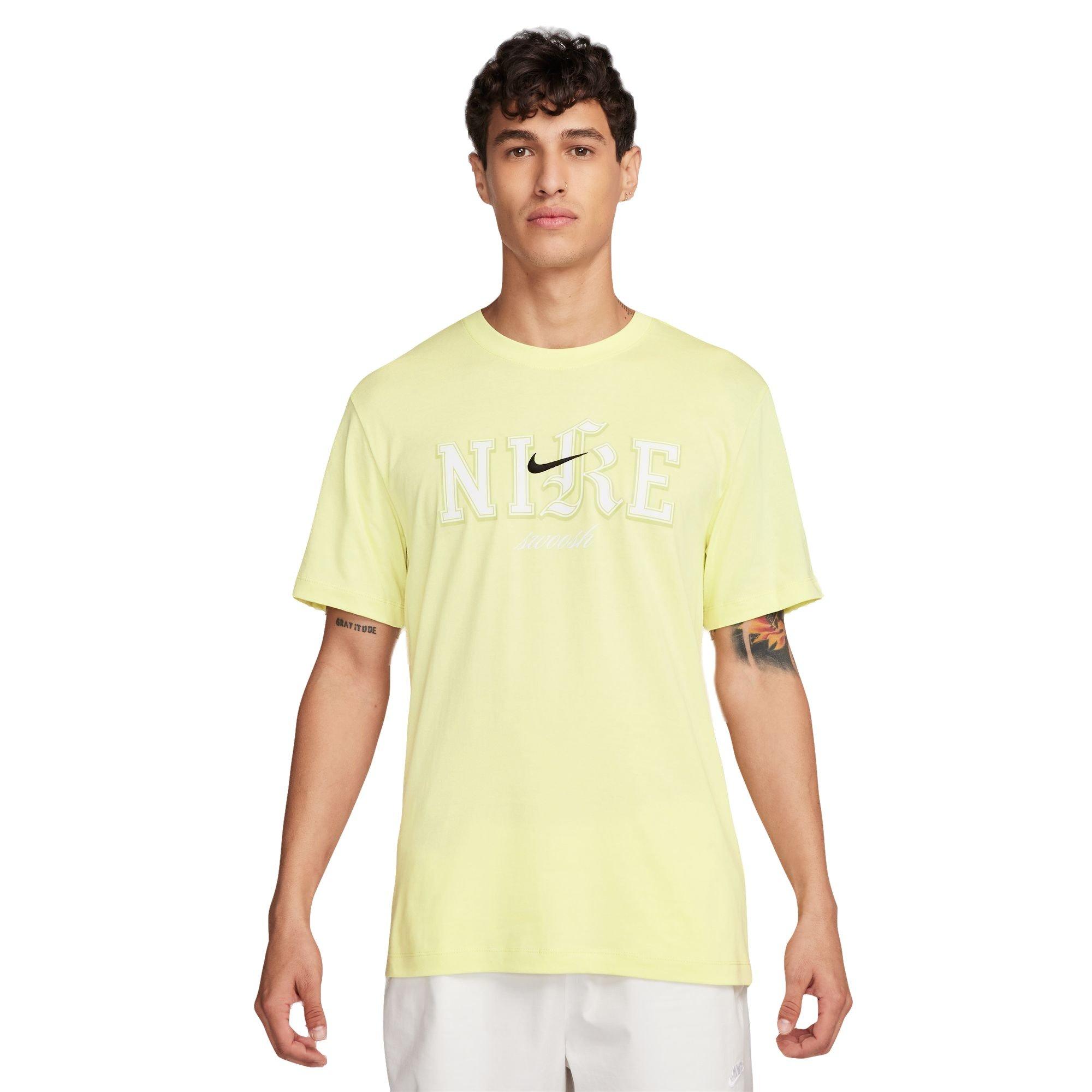 Nike Men's Sportswear HBR Life Tee Lime | Hibbett