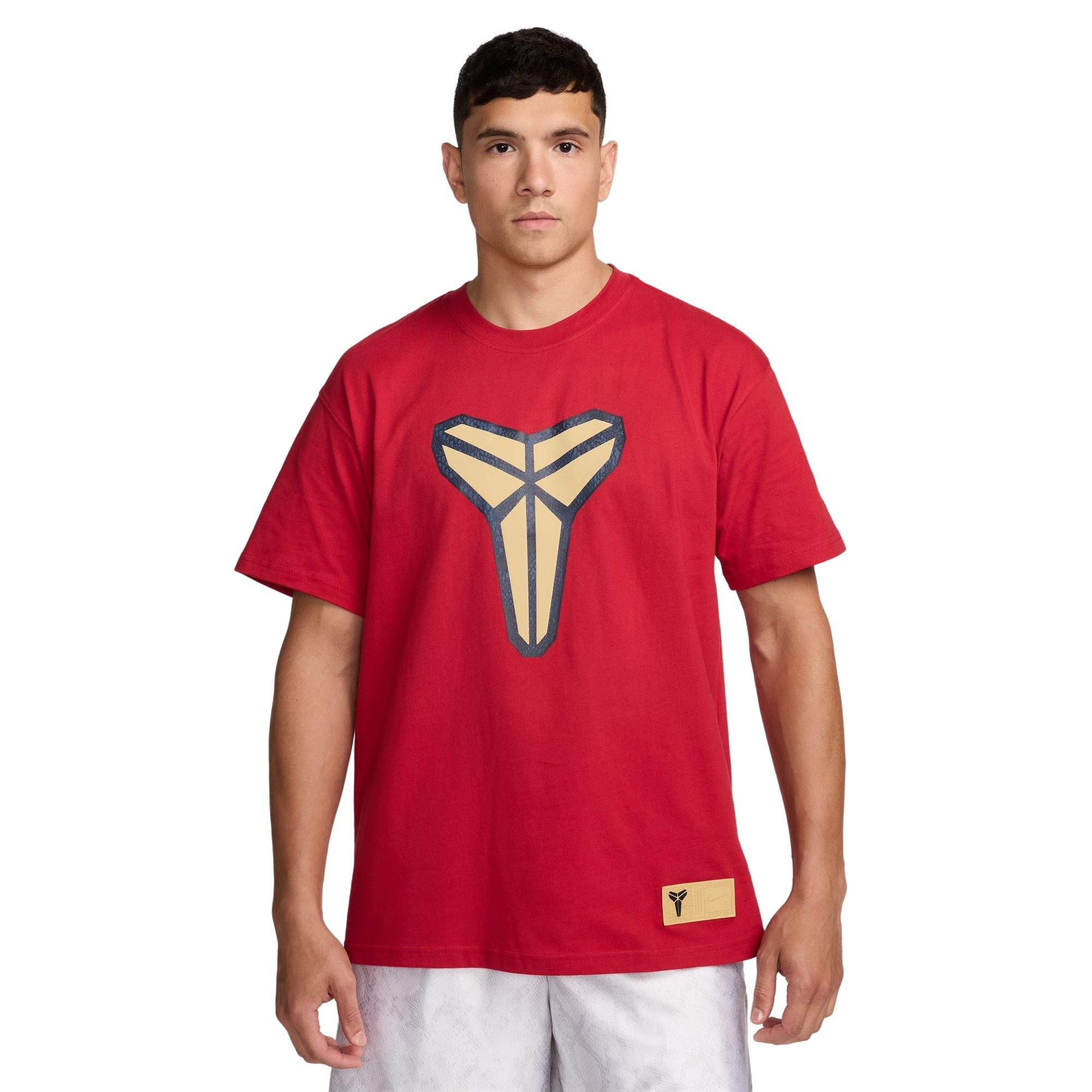 Nike Men's Kobe Max90 Basketball Tee - RED Thumbnail View 1