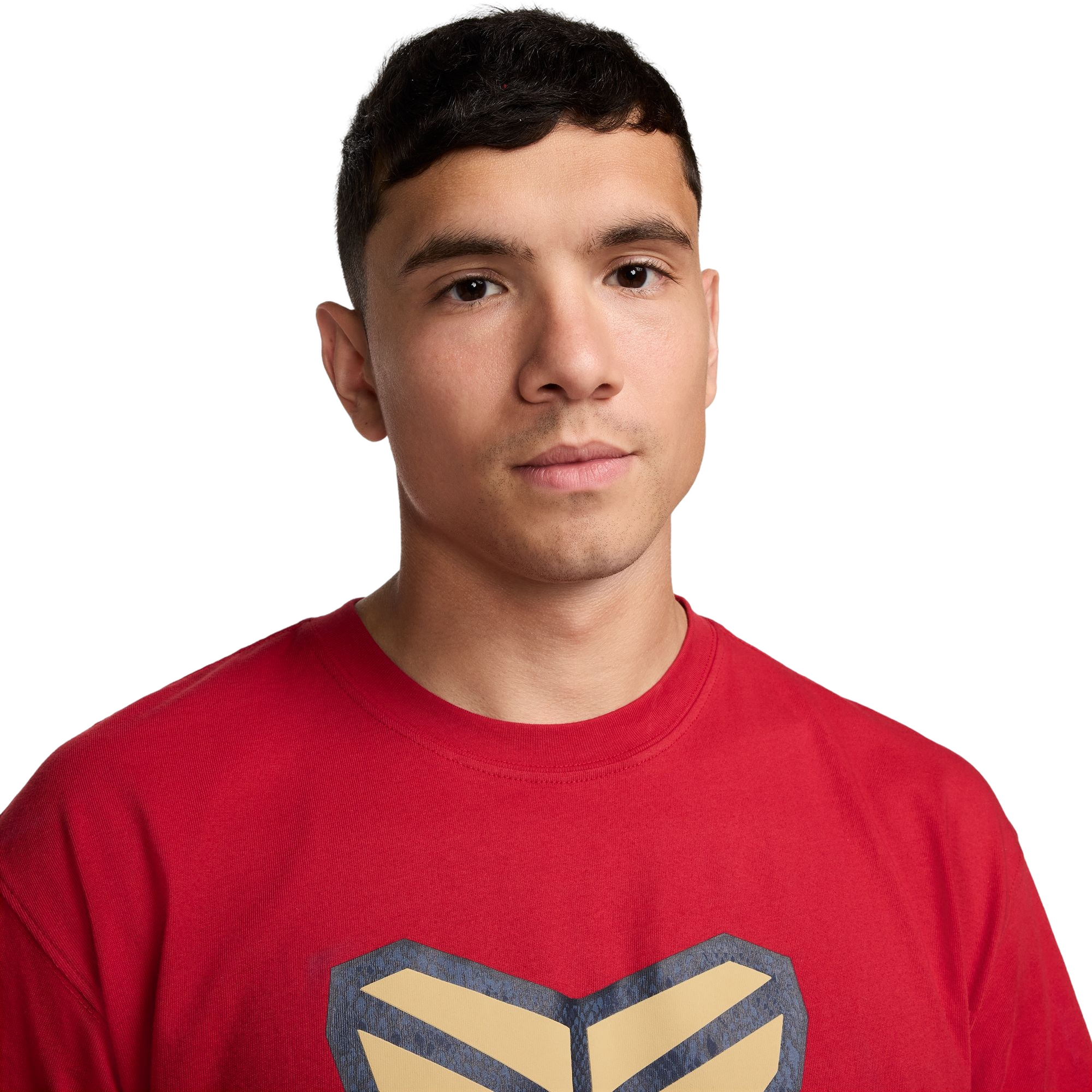 Nike Men's Kobe Max90 Basketball Tee - RED Thumbnail View 3