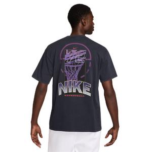 Nike Men's Max90 Basketball Tee-Grey