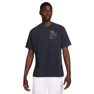 Nike Men's Max90 Basketball Tee-Grey