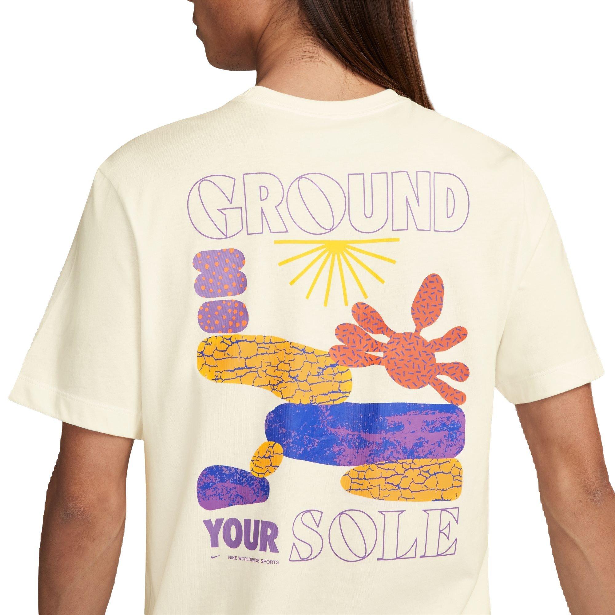 Nike Men's Sportswear Ground Sole Tee - SAIL Thumbnail View 3