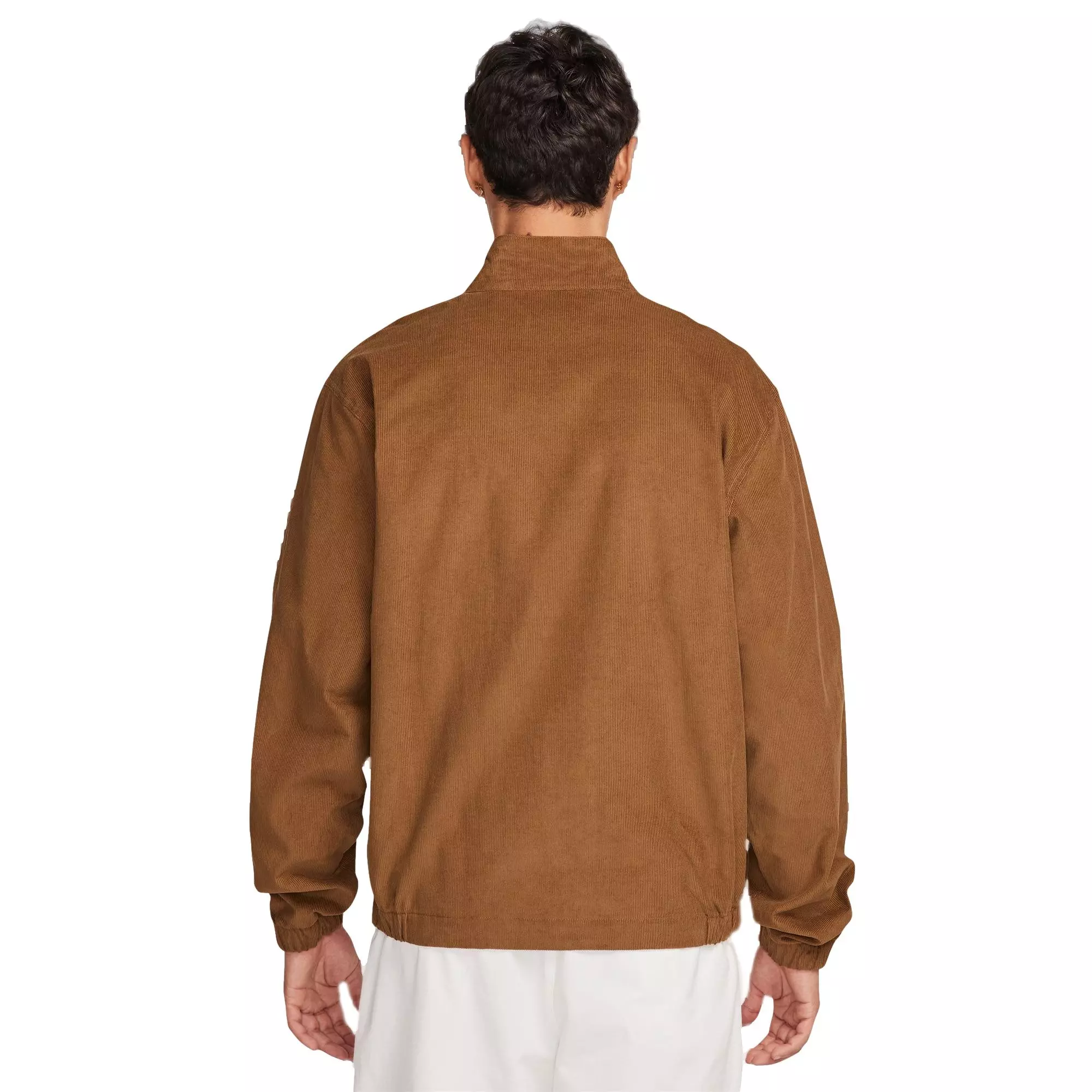 Nike Men's Sportswear Club Corduroy Harrington Jacket - BROWN