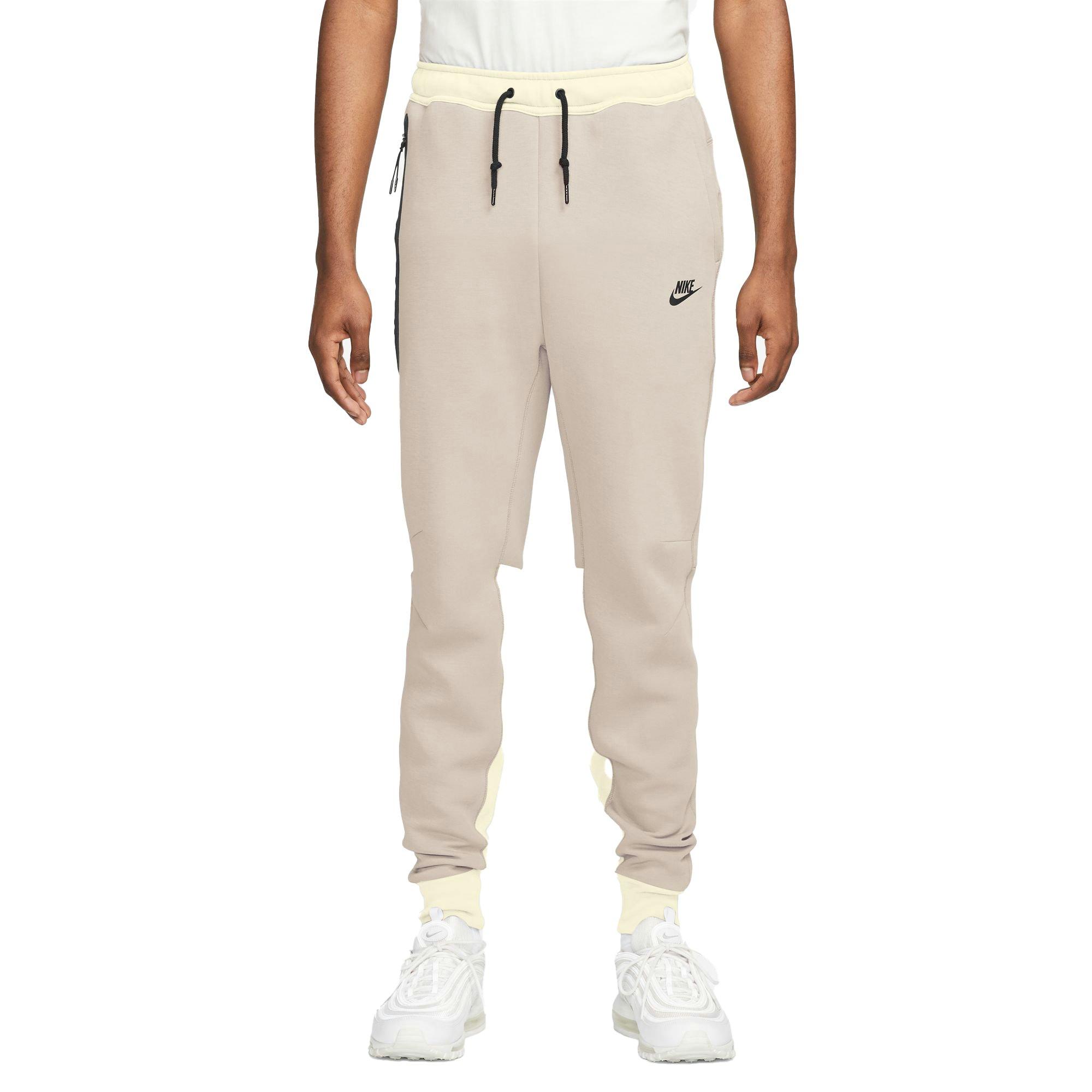 Nike Men's Sportswear Tech Fleece Joggers-Brown - BROWN Thumbnail View 1