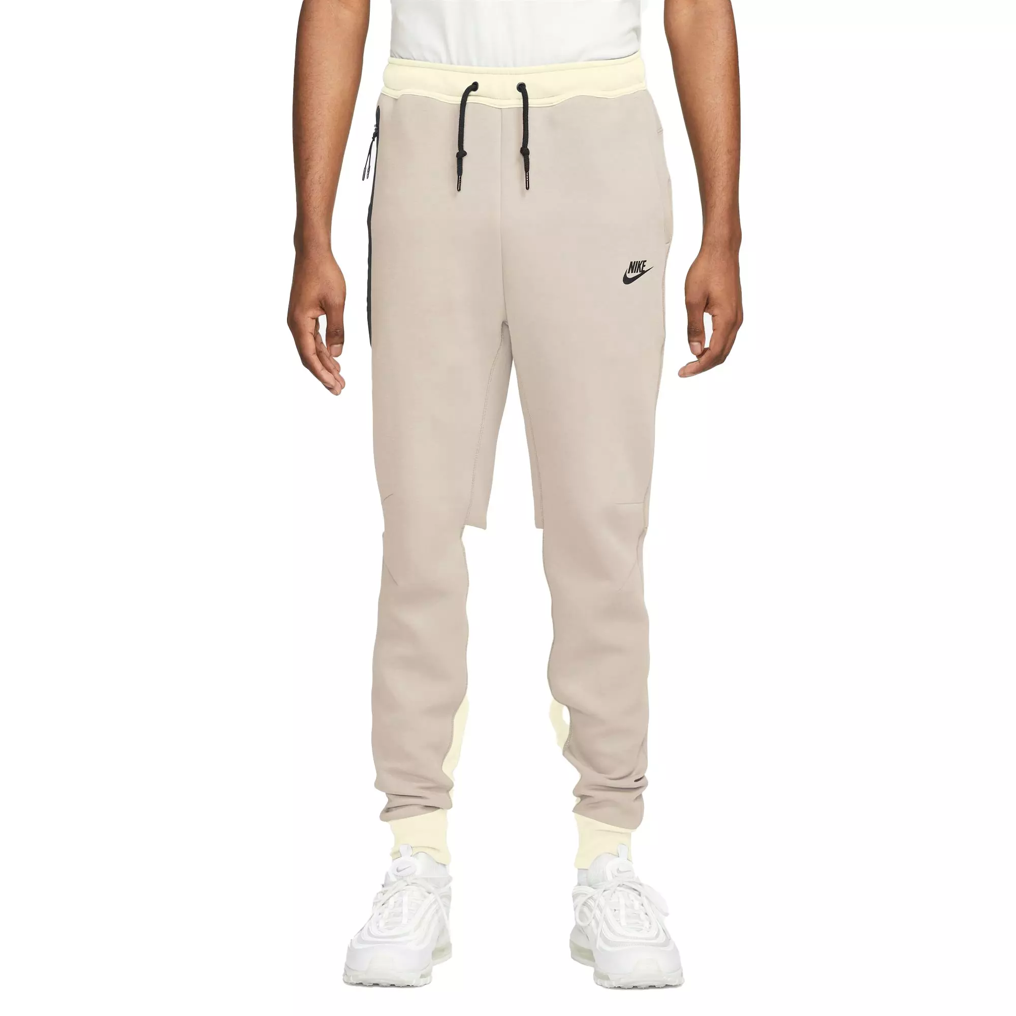 Nike Men's Sportswear Tech Fleece Joggers-Brown - BROWN