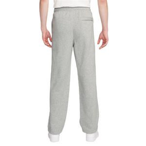 Nike Men's Club Fleece Brushed-Back Bungee Pants-Grey