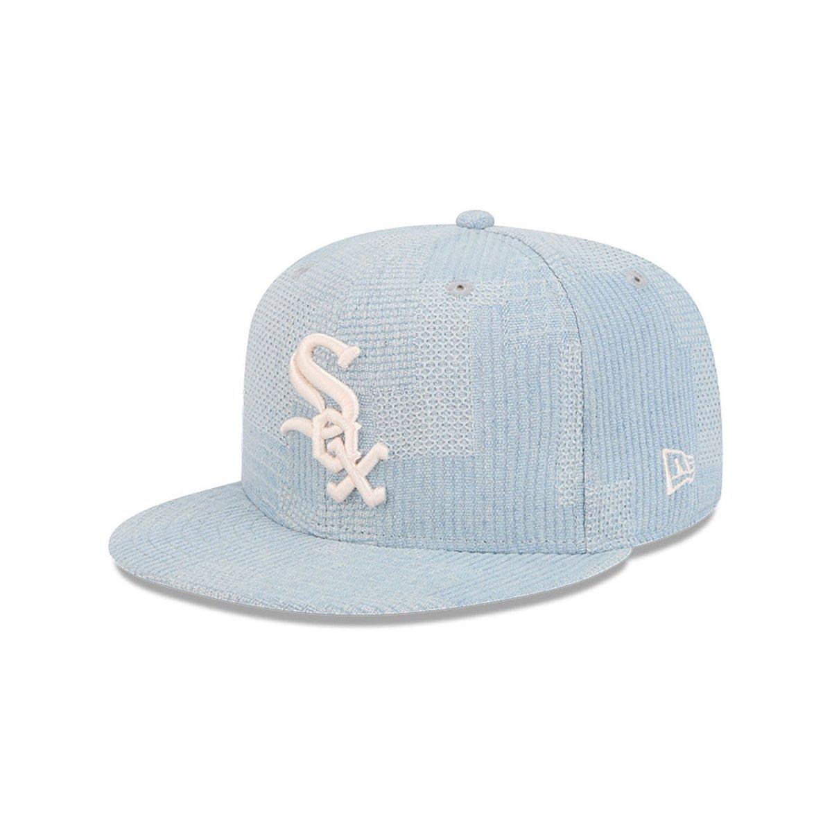 New Era Chicago White Sox Denim Patchwork Open Blue 9FIFTY Snapback