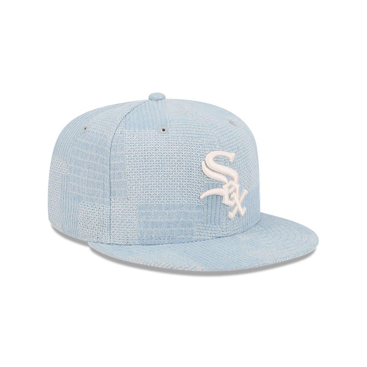 New Era Chicago White Sox Denim Patchwork Open Blue 9FIFTY Snapback