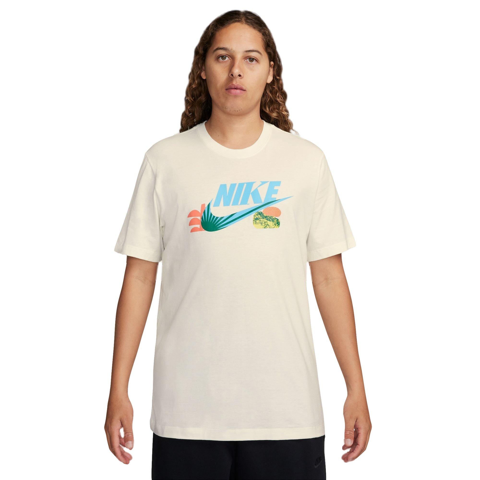 Nike Men's Sportswear LBR Open Tee - SAIL Thumbnail View 1