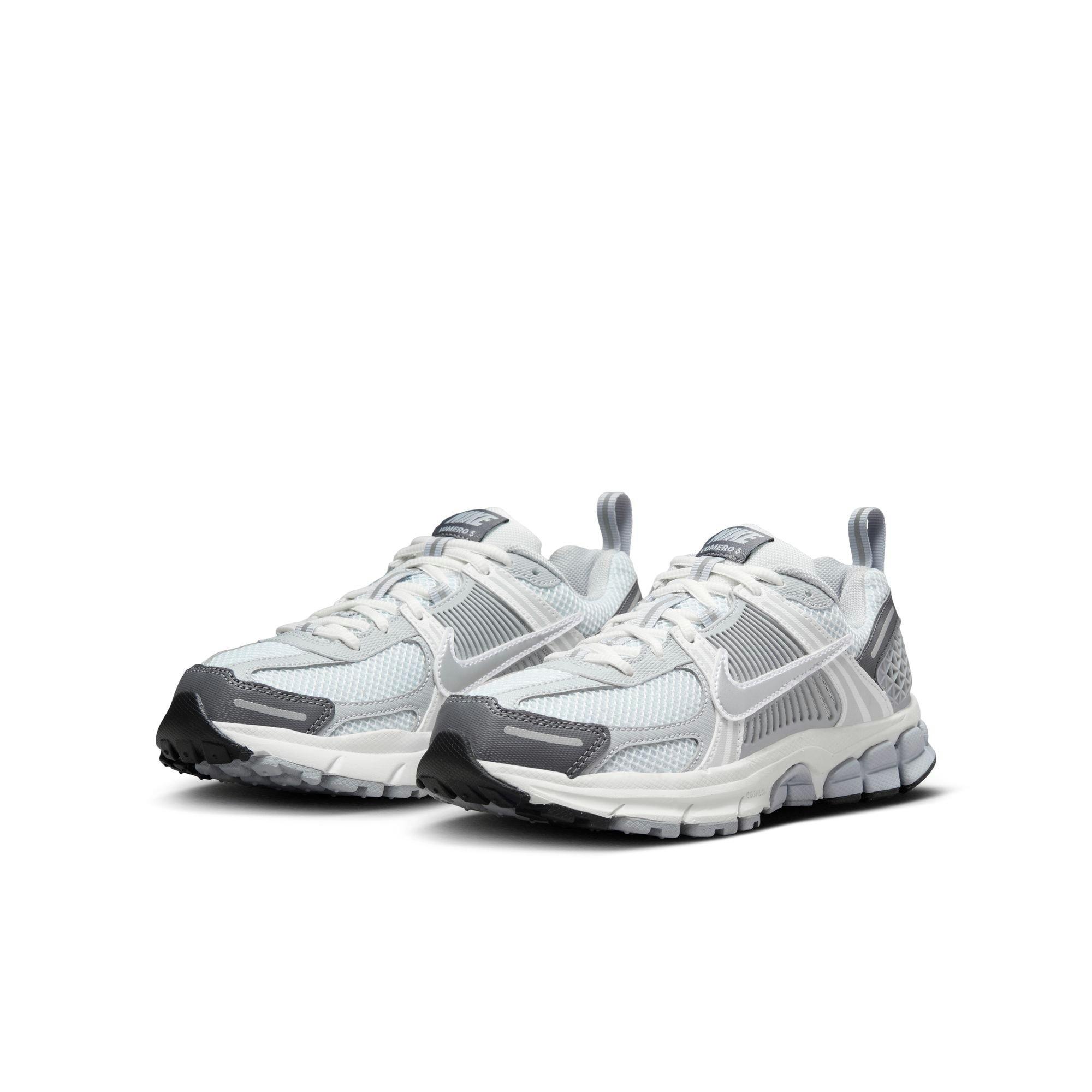 Nike Vomero 5 Grade School Girls' "Pure Platinum/Metallic Silver" Shoe