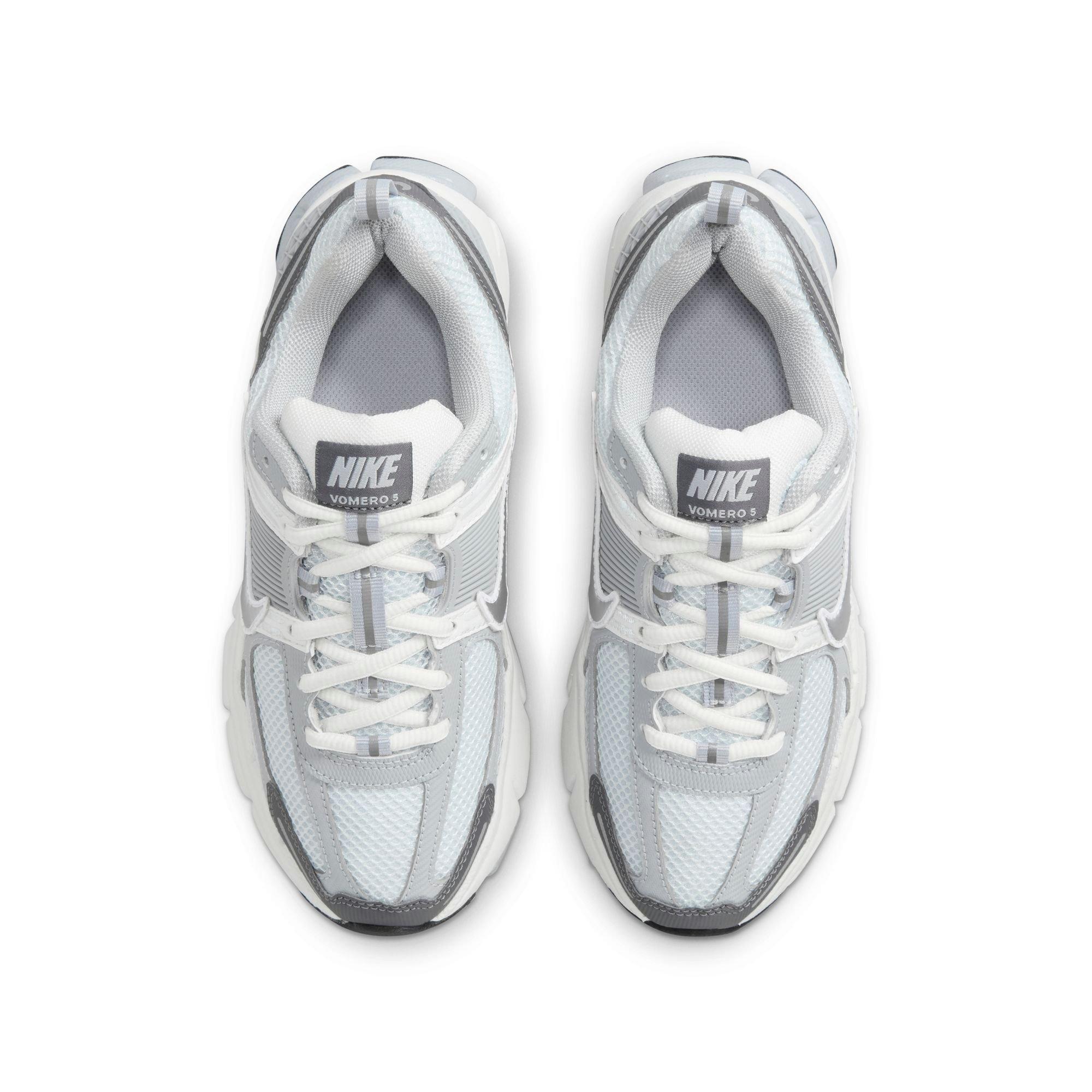 Nike Vomero 5 Grade School Girls' "Pure Platinum/Metallic Silver" Shoe
