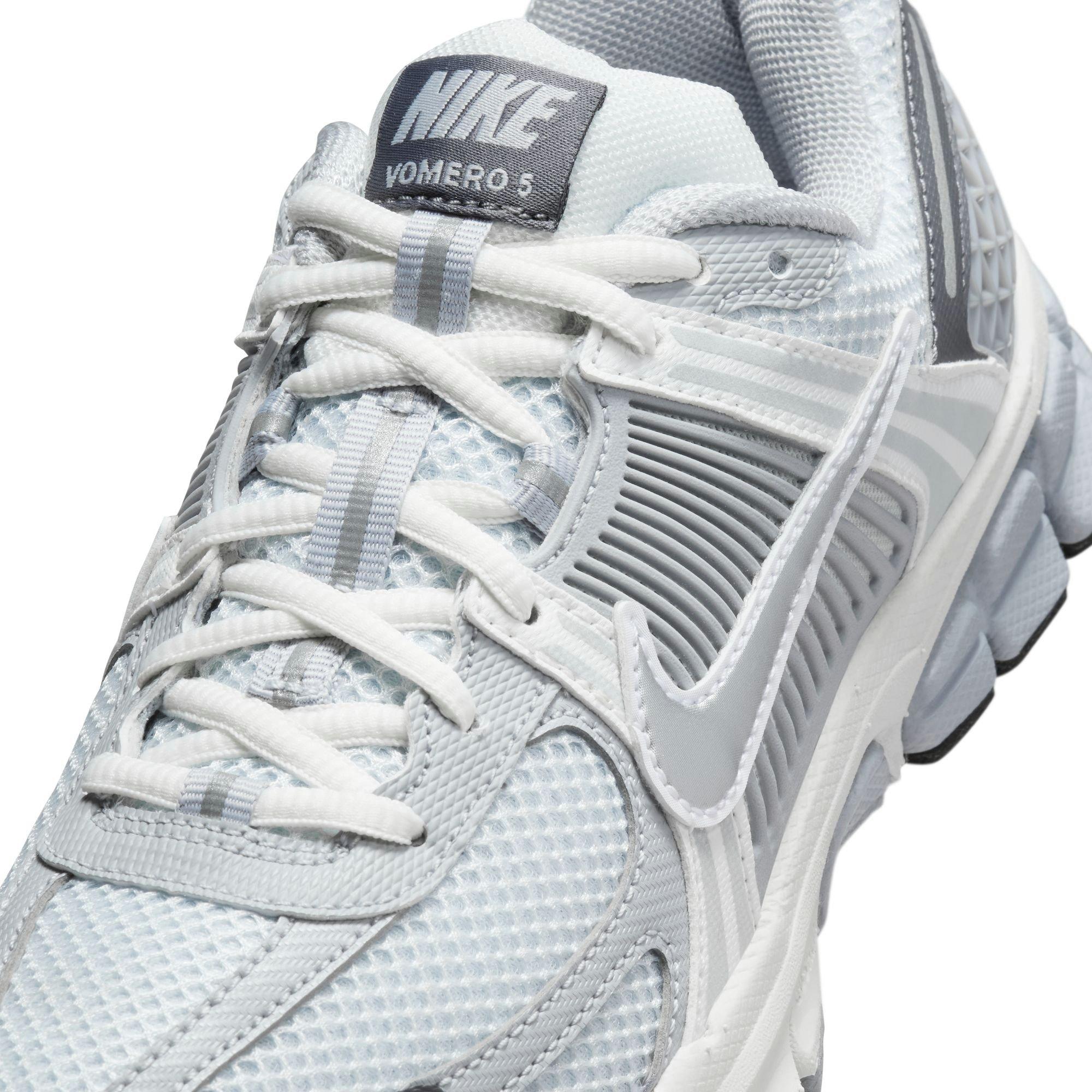 Nike Vomero 5 Grade School Girls' "Pure Platinum/Metallic Silver" Shoe