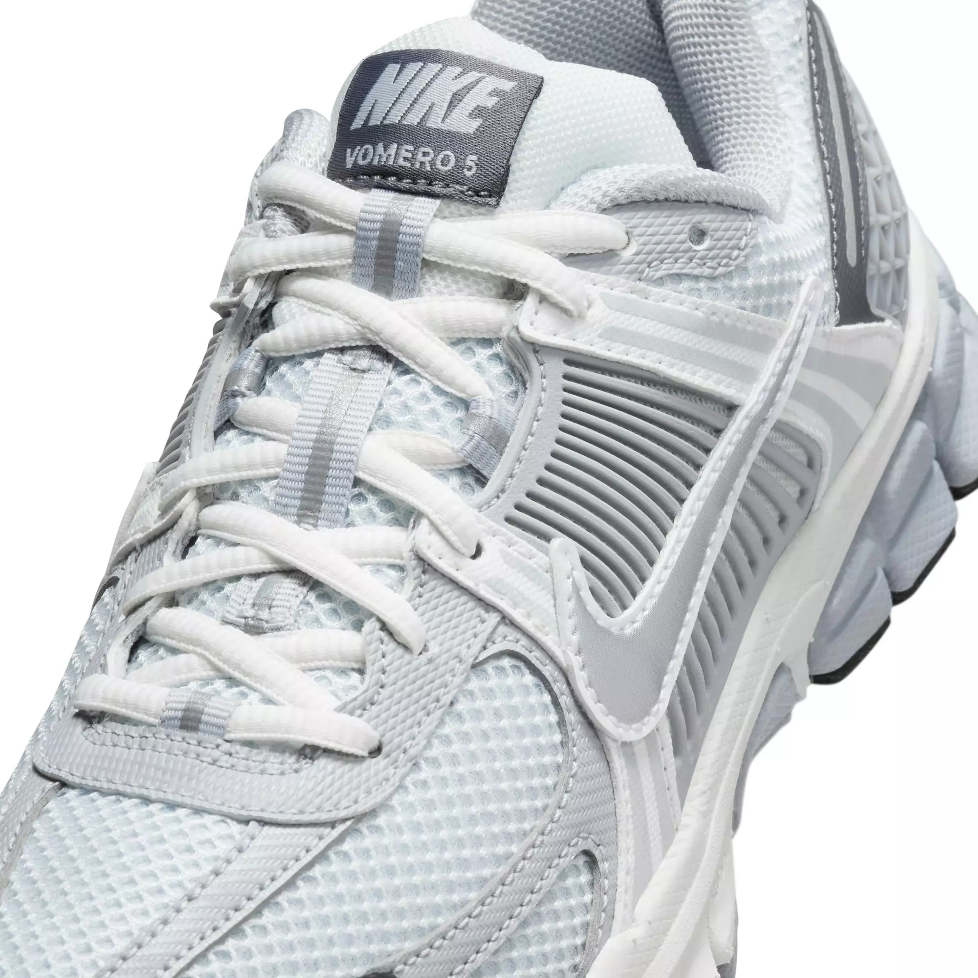 Nike Vomero 5 "Pure Platinum/Metallic Silver" Grade School Girls' Shoe - SILVER