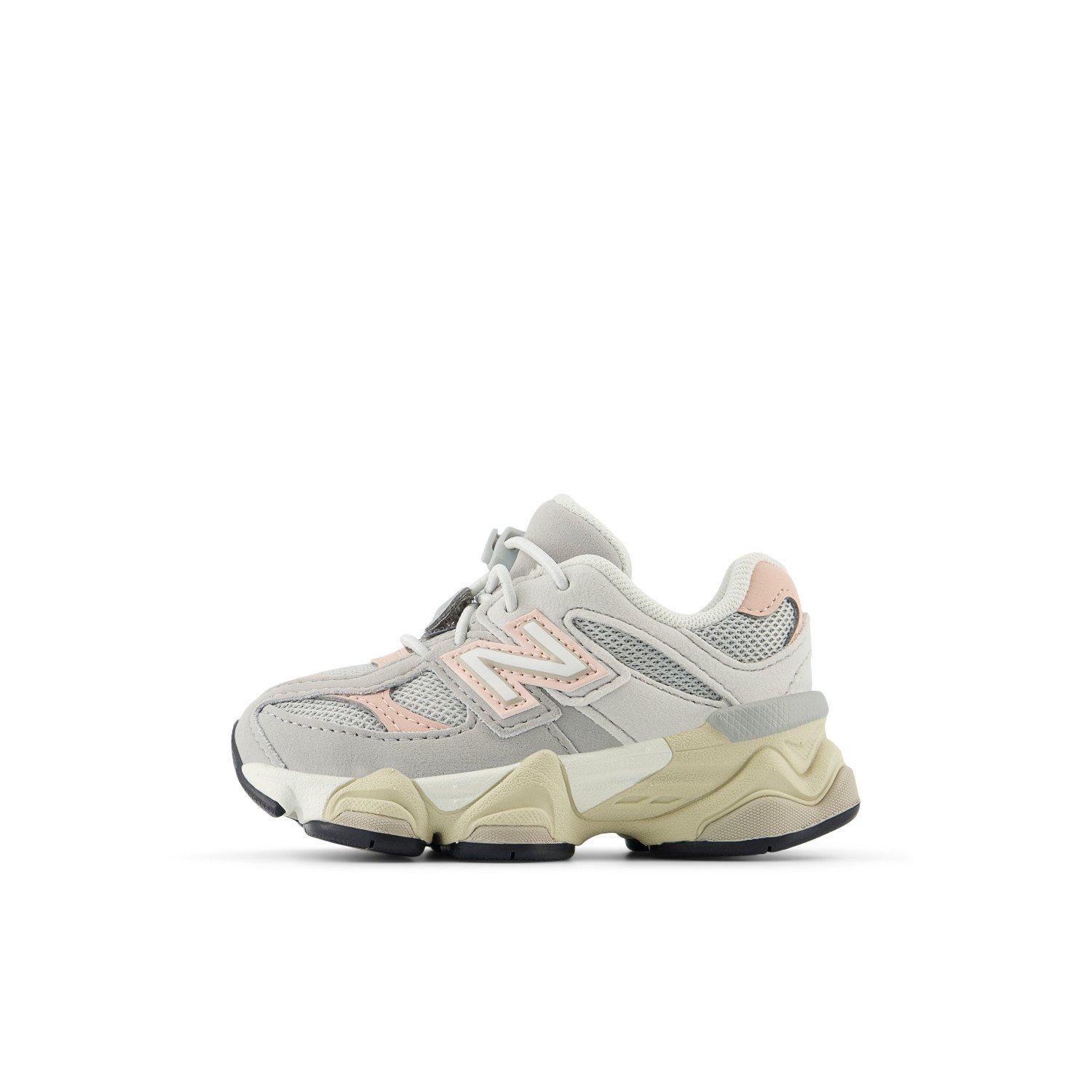 New Balance 9060 Toddler Girls' "Grey/Pink" Shoe