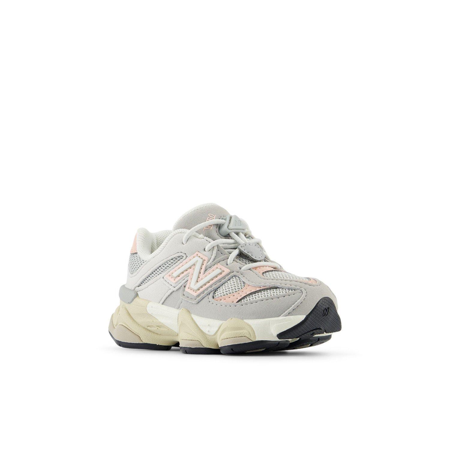 New Balance 9060 Toddler Girls' "Grey/Pink" Shoe