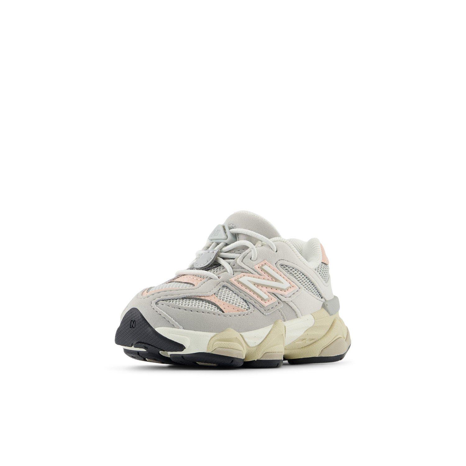New Balance 9060 Toddler Girls' "Grey/Pink" Shoe