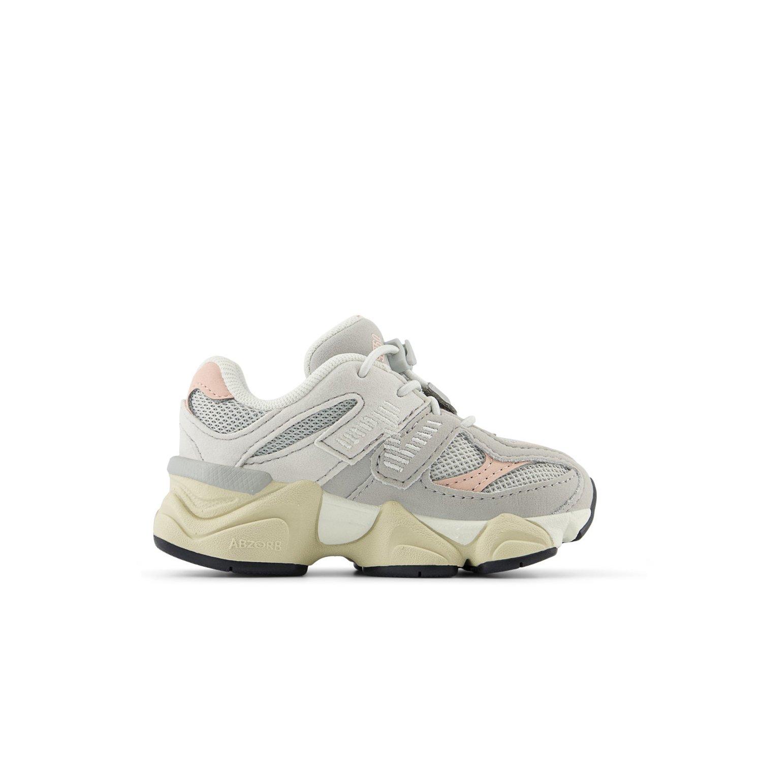 New Balance 9060 Toddler Girls' "Grey/Pink" Shoe