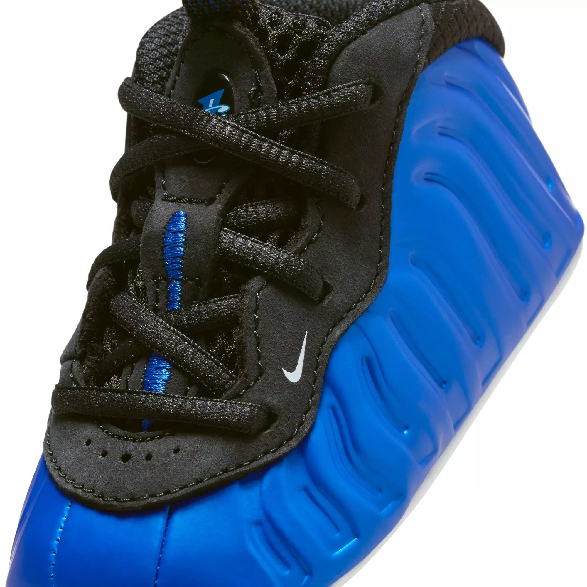 Nike Little Posite One "Neon Royal" Crib Bootie - NEON ROYAL/WHITE/BLACK