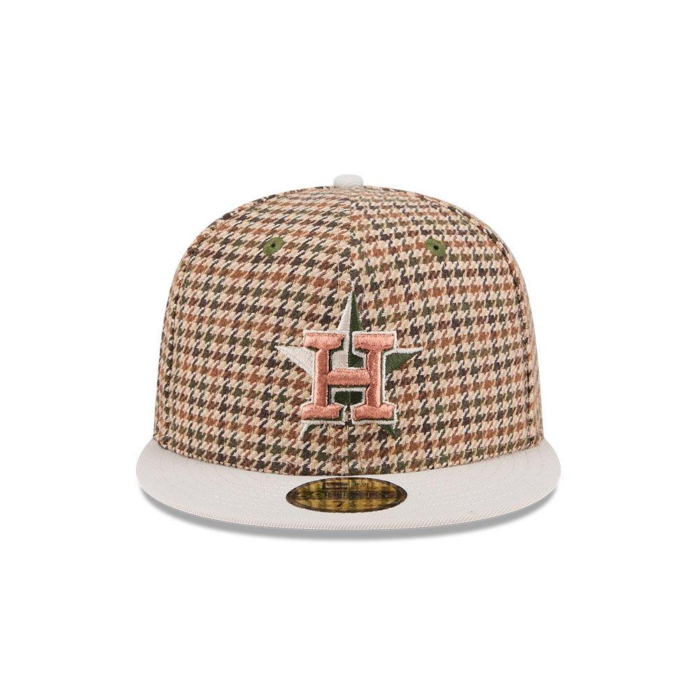 New Era MLB Houston Astros Houndstooth Fitted 59FIFTY Hat