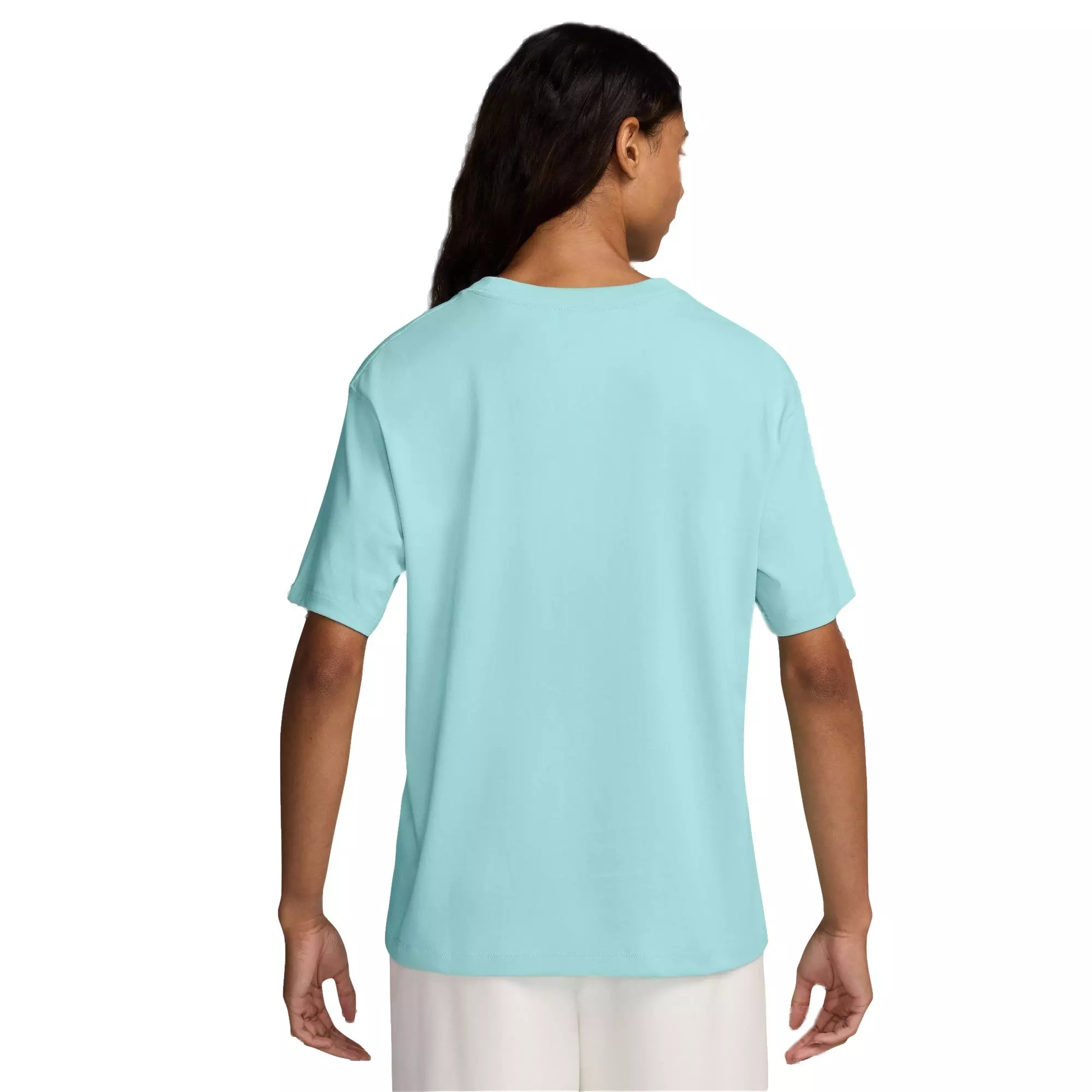 Jordan Women's Essentials GF Tee - Light Dew - BLUE