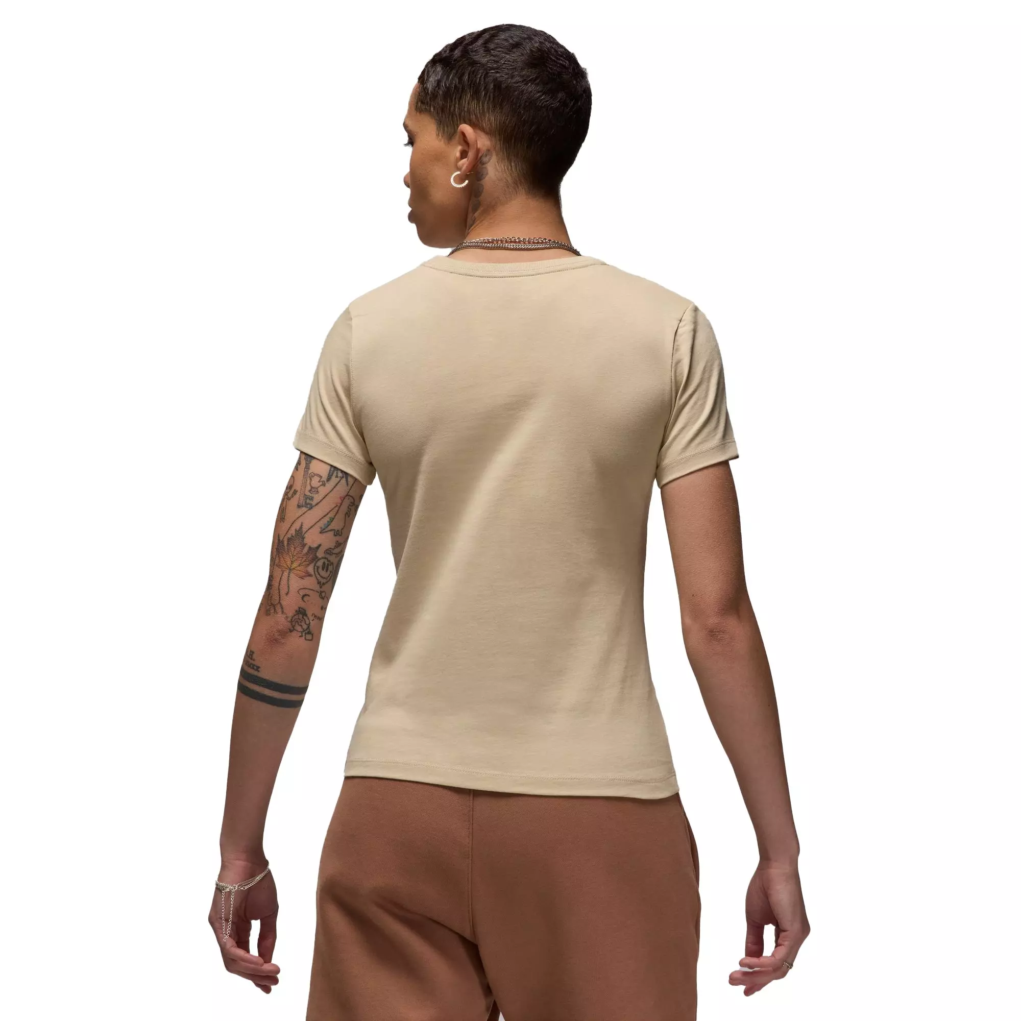 Jordan Women's Essential Slim Tee - TAN
