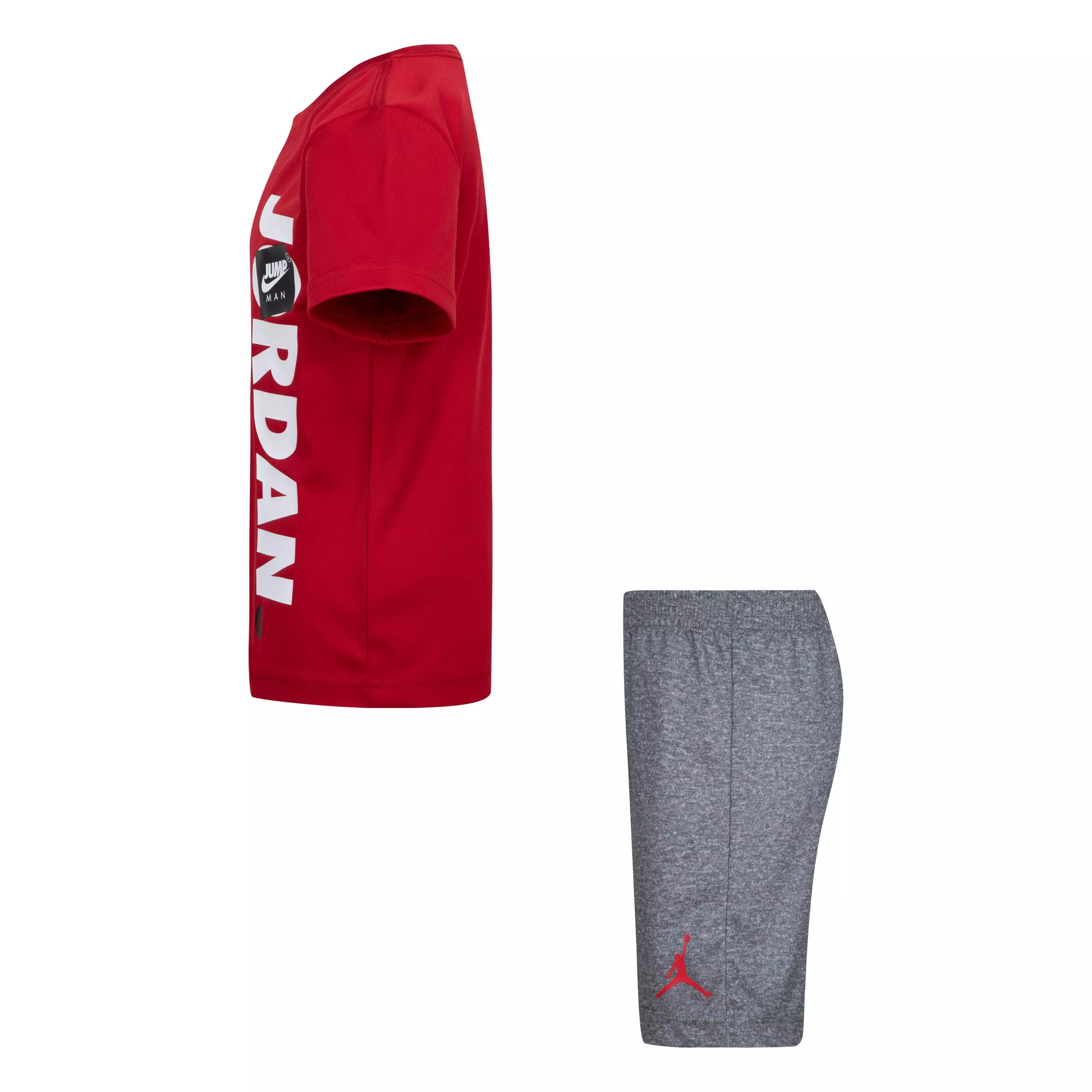 Jordan Little Boy's Vert Short Set - GREY