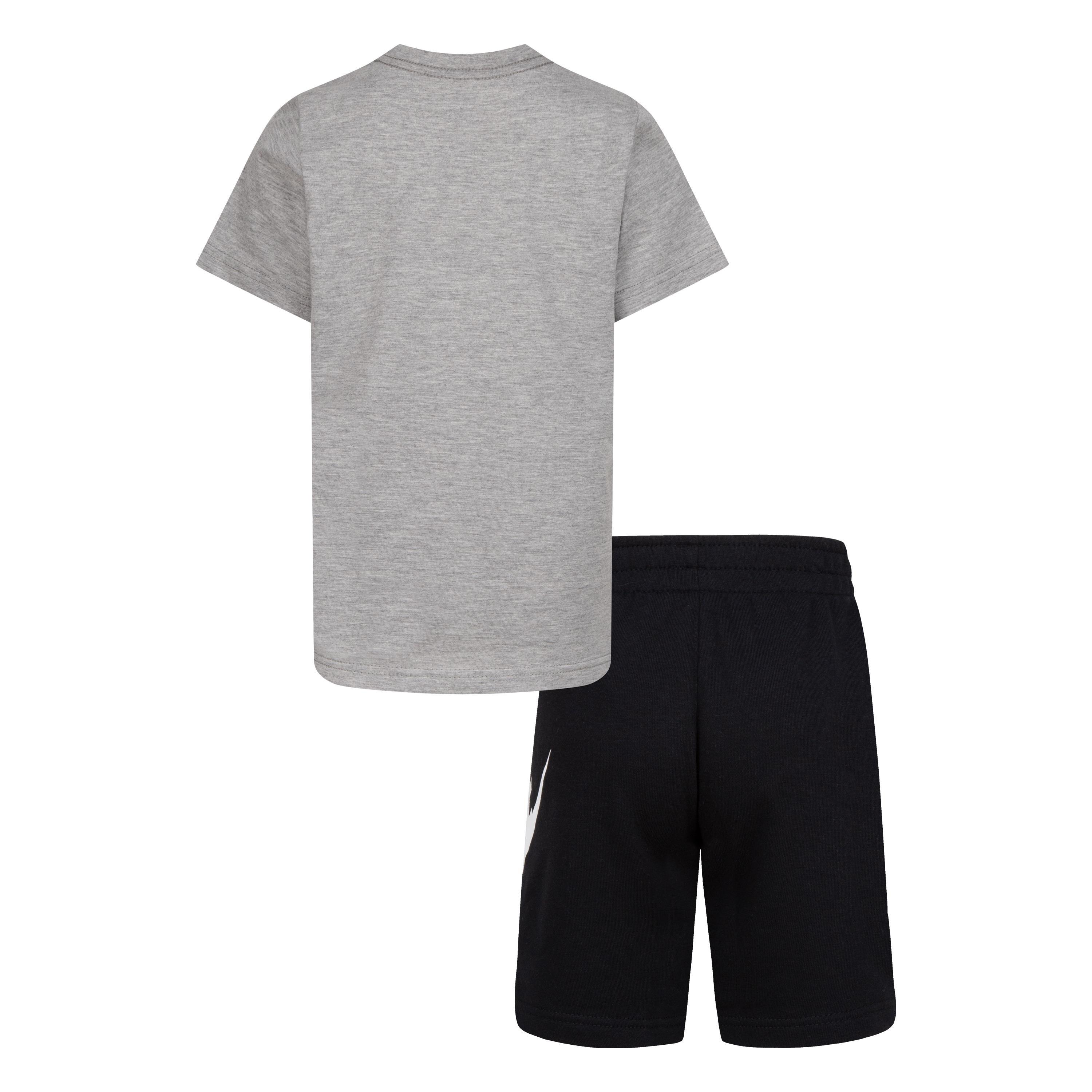 Hiheart Boys Quick Dry Soccer Set - Short Sleeve T-Shirt & Mesh Shorts Athletic Outfit